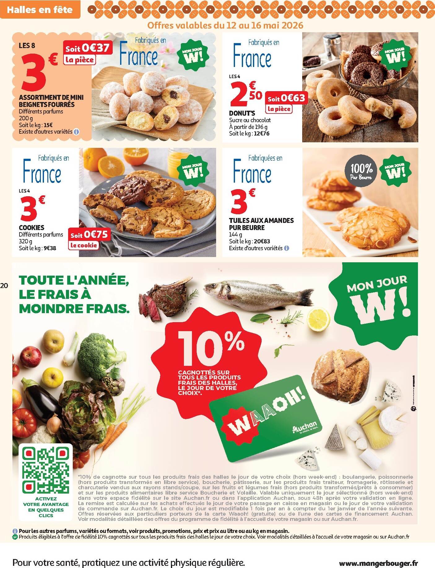 auchan - Flyer Auchan pour la semaine prochaine du du mardi 12/05/2026 au du lundi 25/05/2026 - page: 20