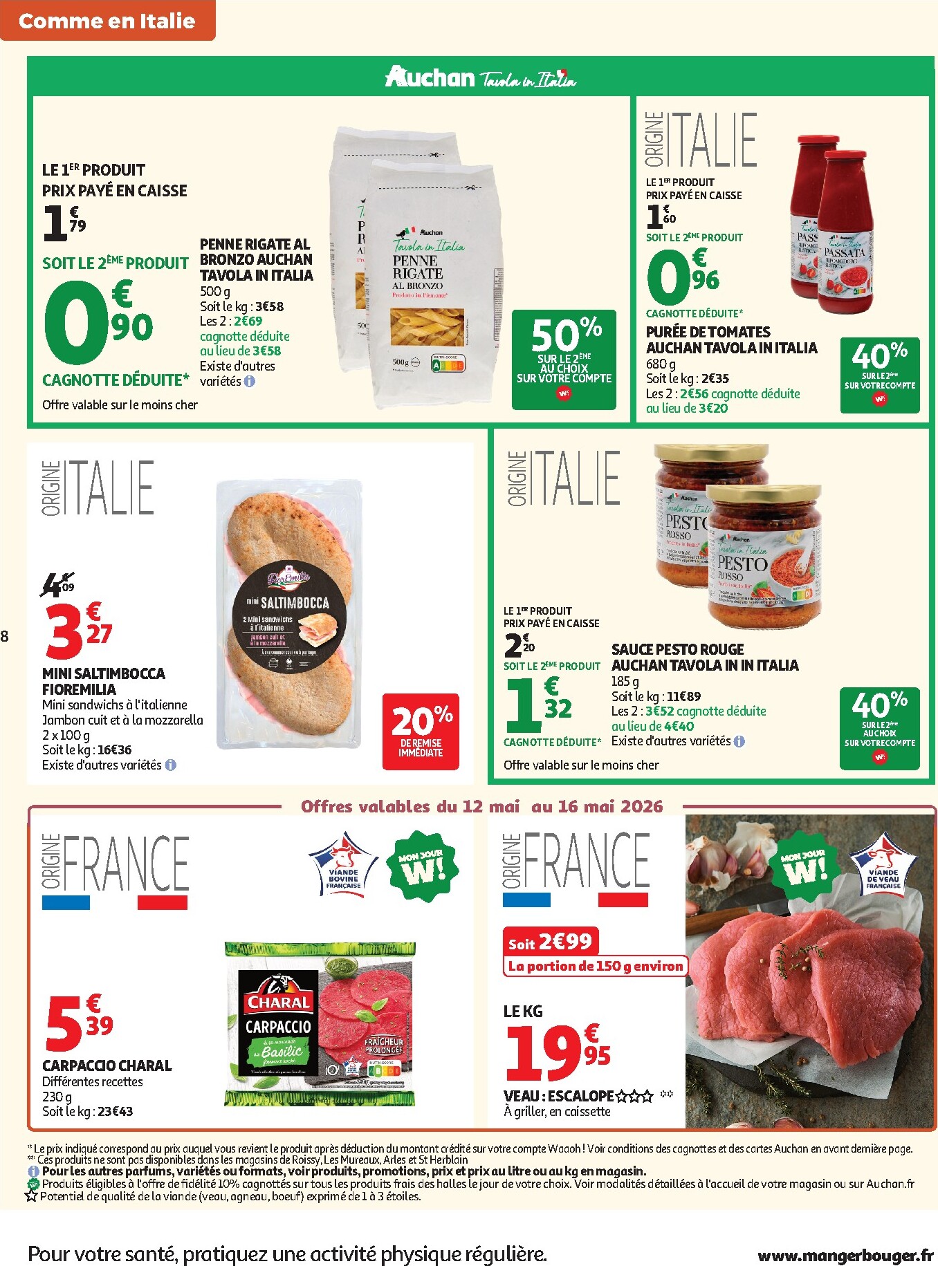 auchan - Flyer Auchan pour la semaine prochaine du du mardi 12/05/2026 au du lundi 25/05/2026 - page: 8