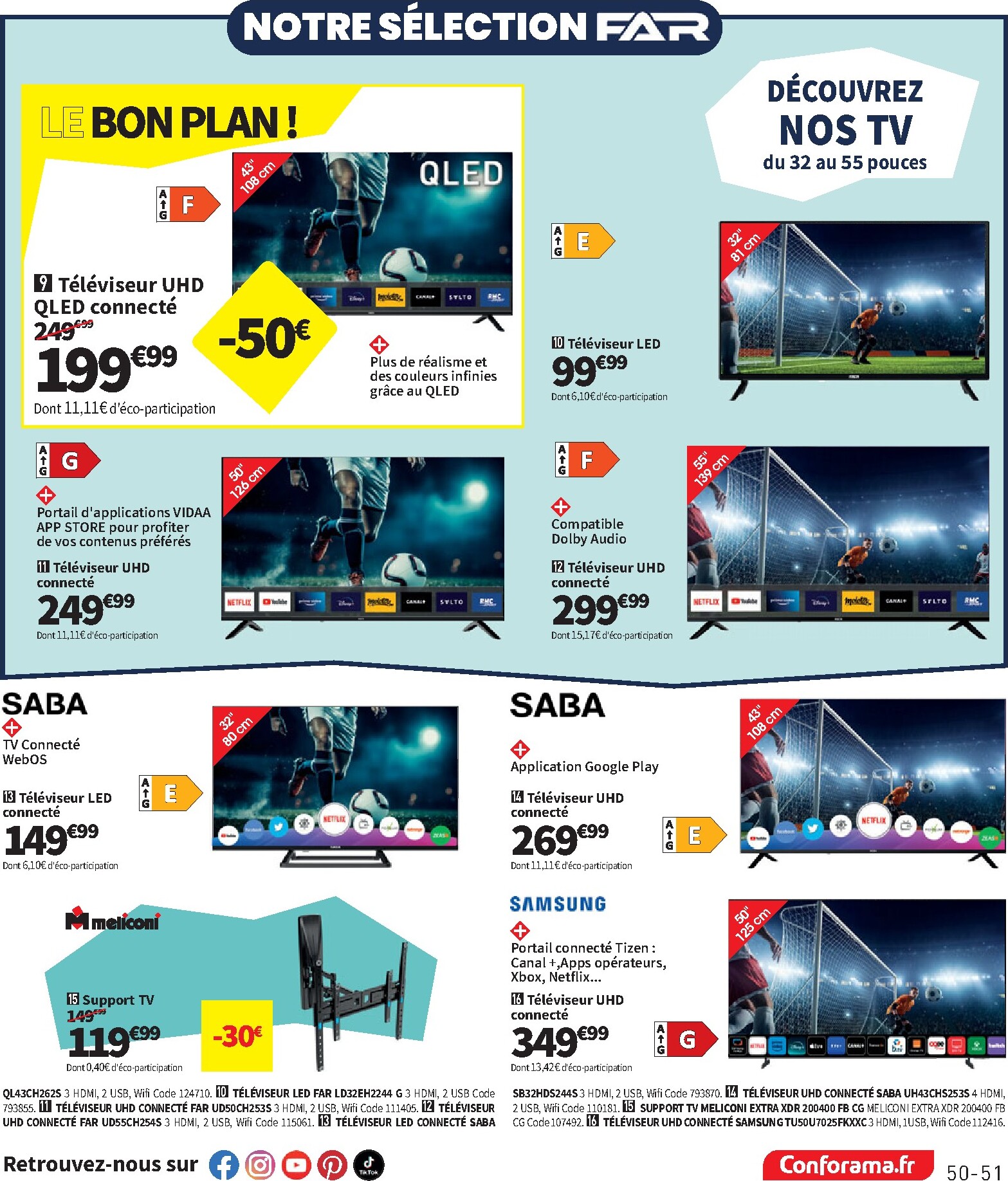 conforama - Current Conforama leaflet valid from du mardi 09/06/2026 to du lundi 06/07/2026 - page: 51