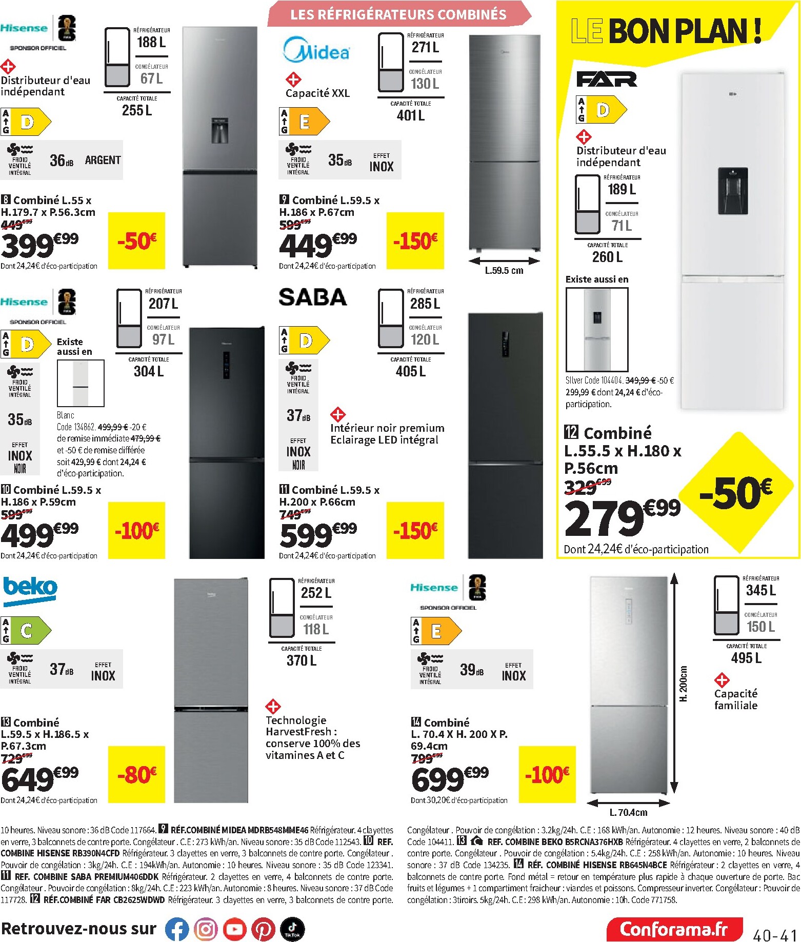 conforama - Current Conforama leaflet valid from du mardi 09/06/2026 to du lundi 06/07/2026 - page: 41