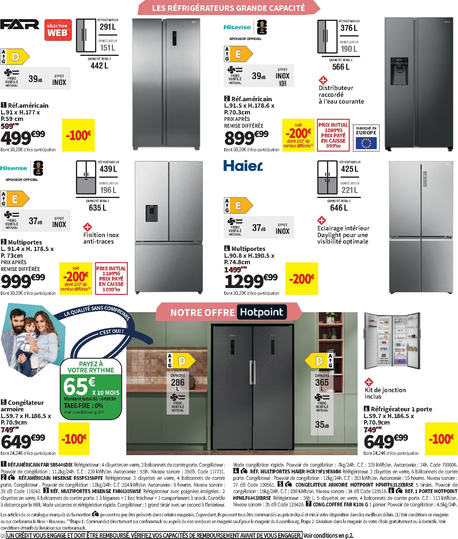 conforama - Current Conforama leaflet valid from du mardi 09/06/2026 to du lundi 06/07/2026 - page: 42