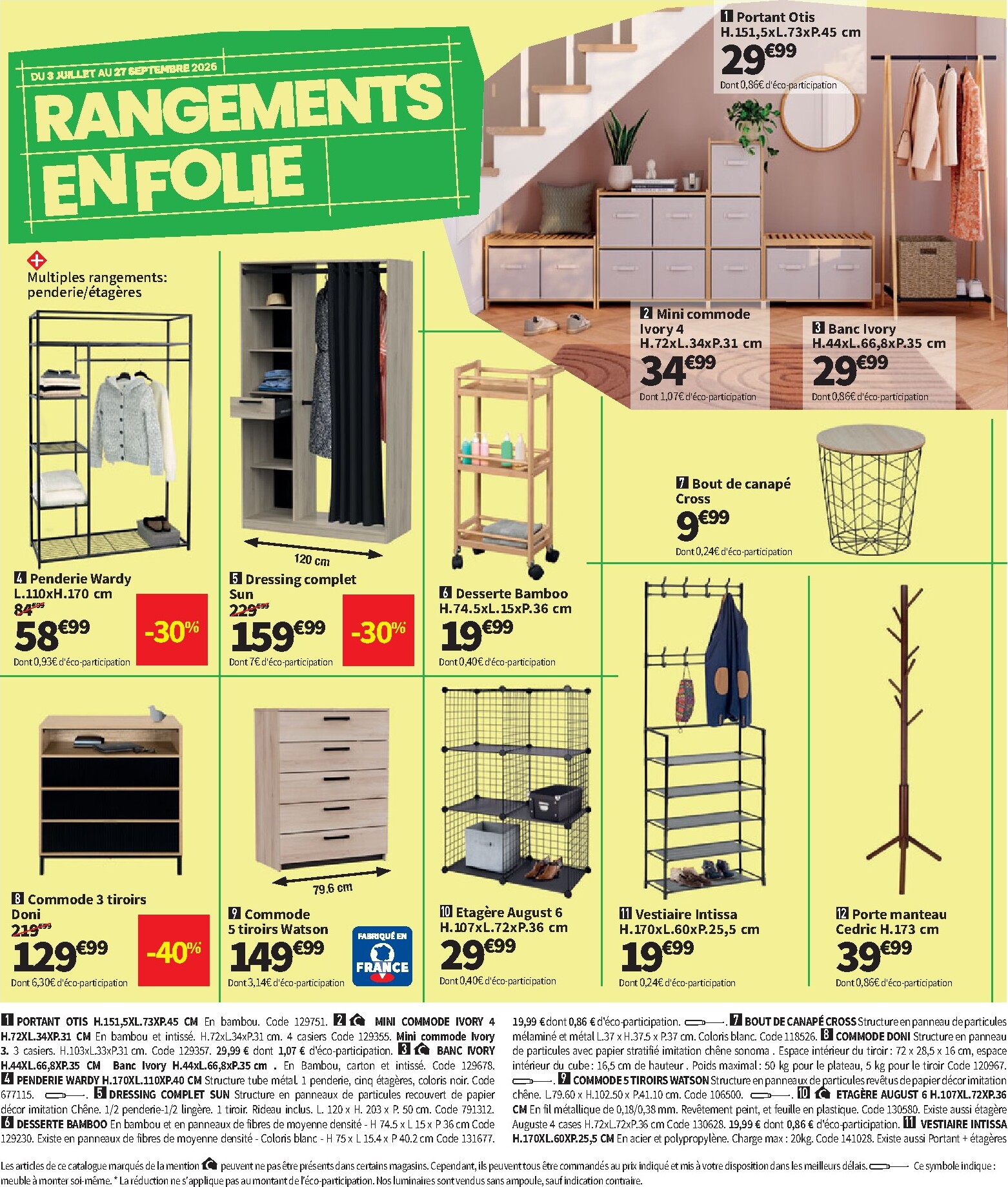 conforama - Current Conforama leaflet valid from du mardi 07/07/2026 to du lundi 03/08/2026 - page: 16