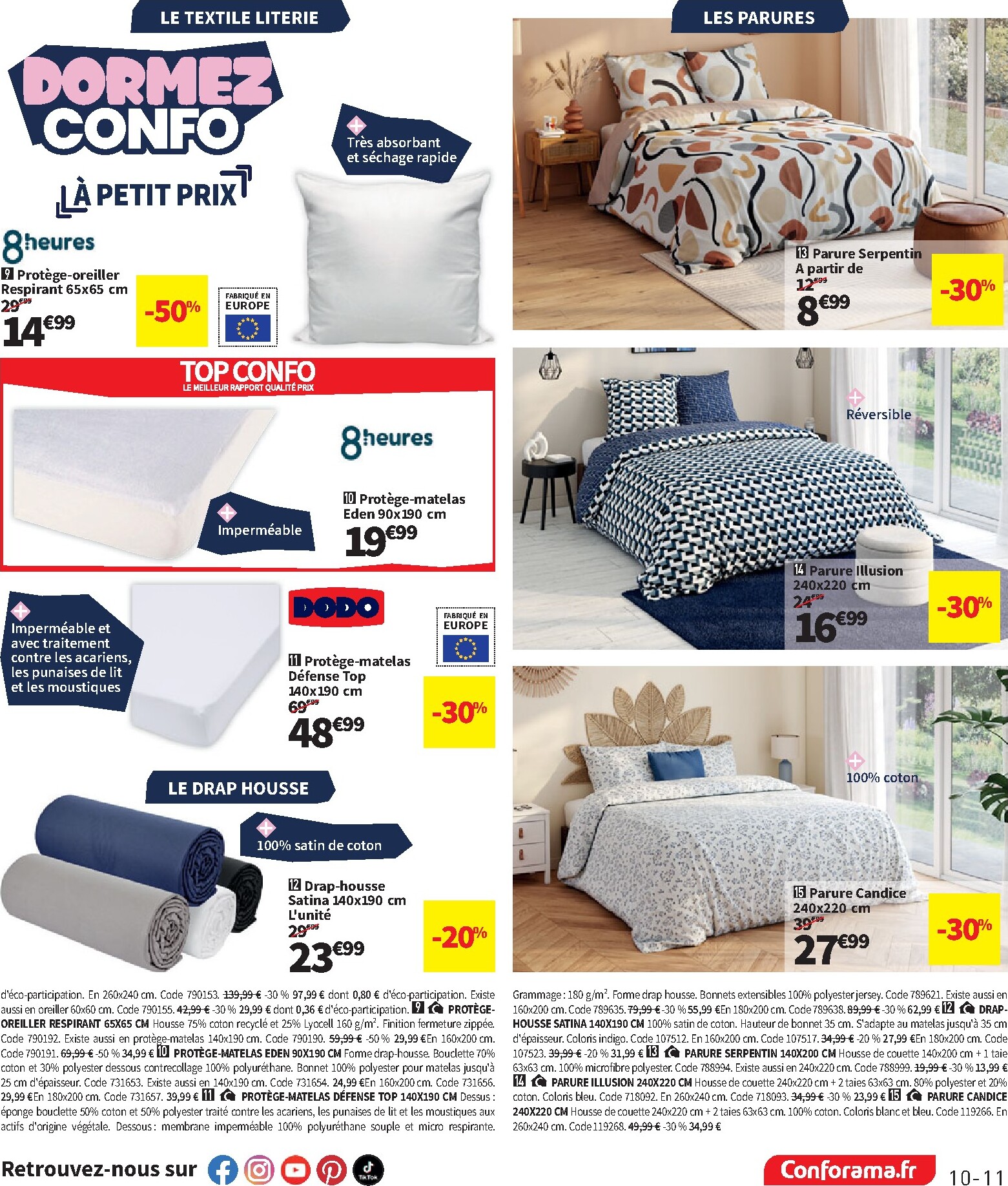 conforama - Current Conforama leaflet valid from du mardi 07/07/2026 to du lundi 03/08/2026 - page: 11