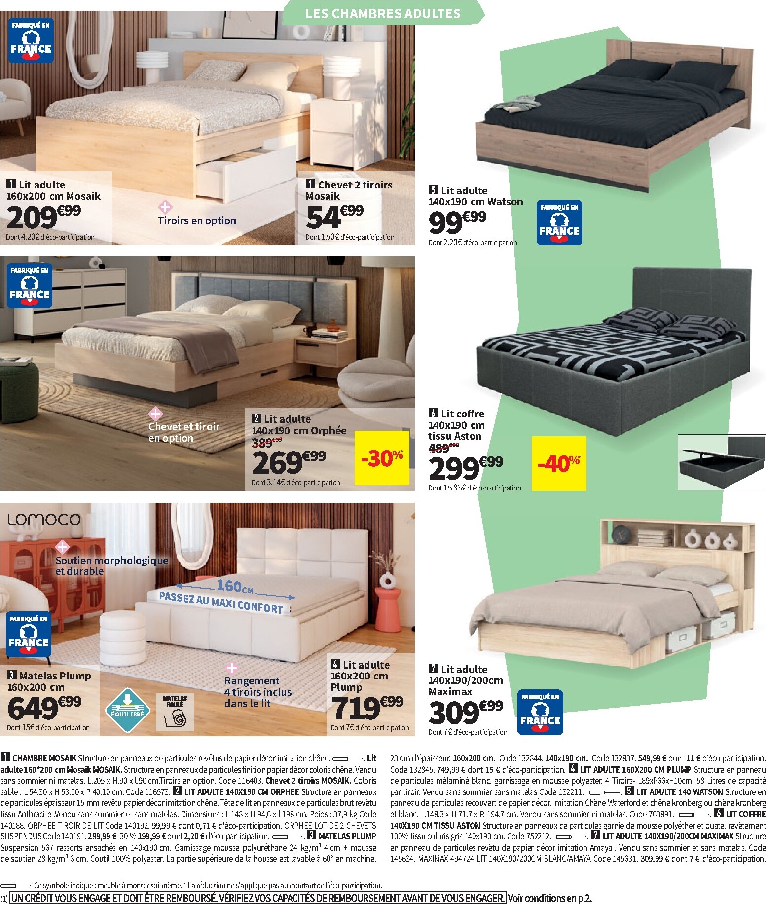 conforama - Current Conforama leaflet valid from du mardi 07/07/2026 to du lundi 03/08/2026 - page: 12
