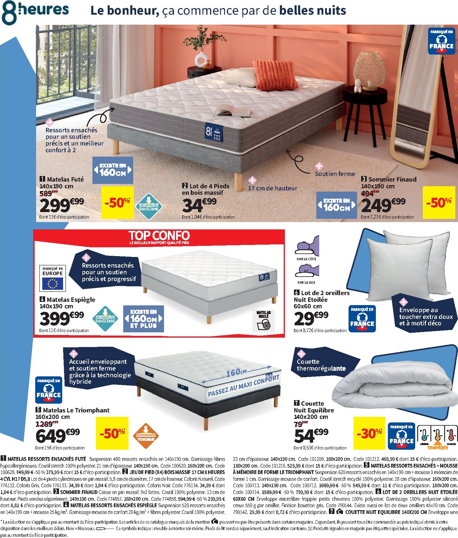 conforama - Current Conforama leaflet valid from du mardi 07/07/2026 to du lundi 03/08/2026 - page: 4