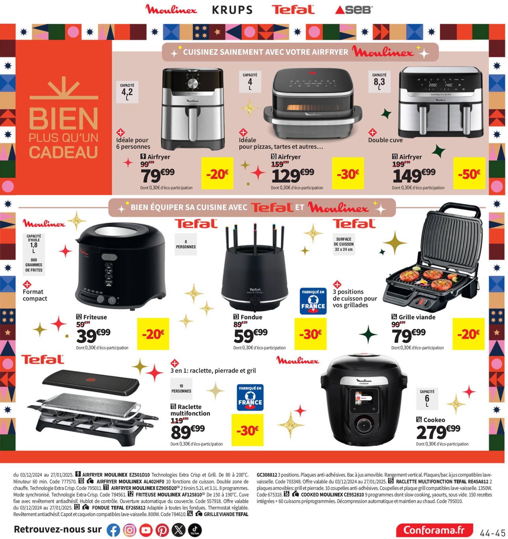 conforama - Catalogue Conforama - Noël valable dès 03/12 - 25/12 - page: 45 conforama - Catalogue Conforama - Noël valable dès 03/12 - 25/12 - page: 45