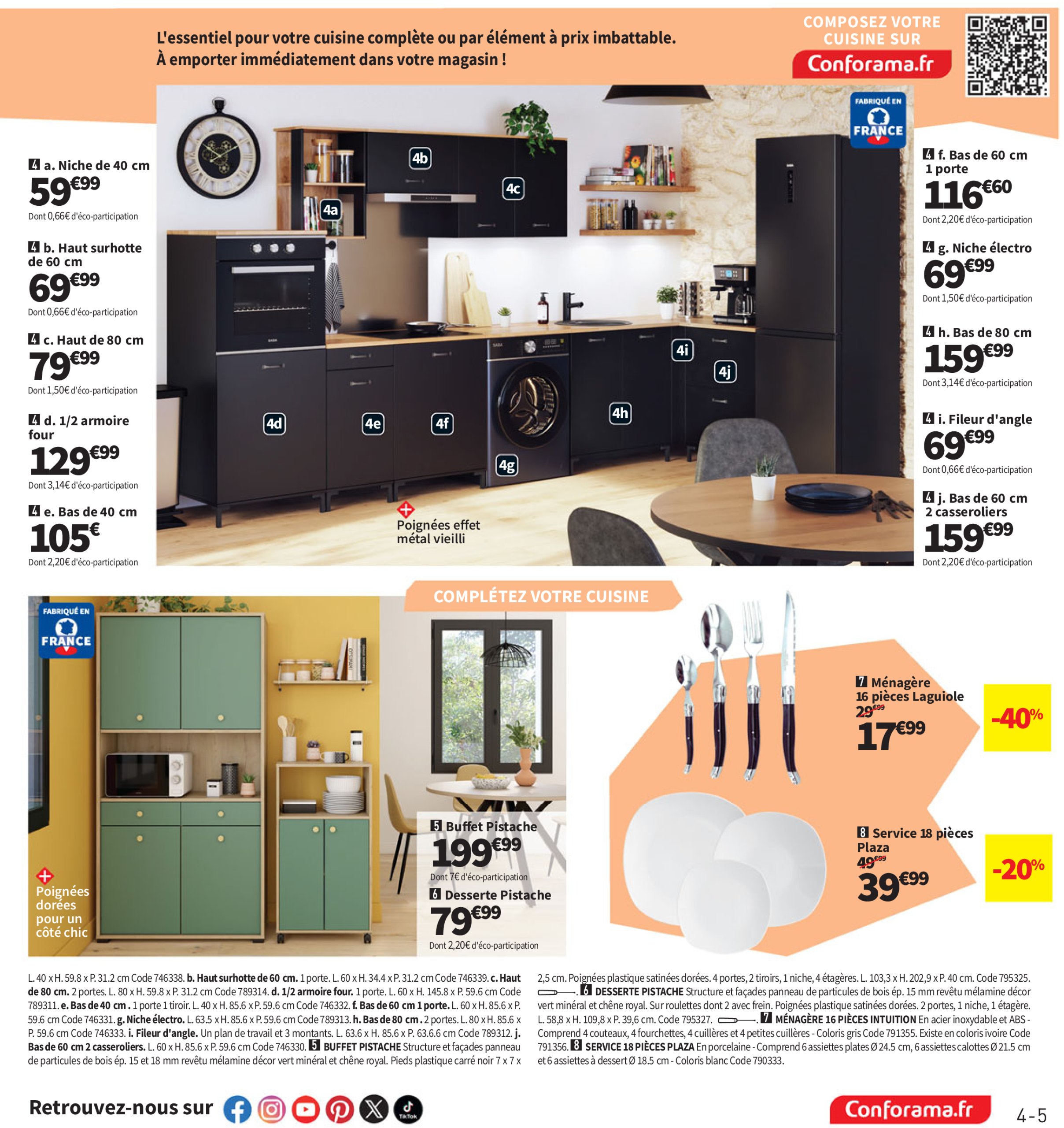 conforama - Catalogue Conforama valable dès 25/02 - 31/03 - page: 5 conforama - Catalogue Conforama valable dès 25/02 - 31/03 - page: 5