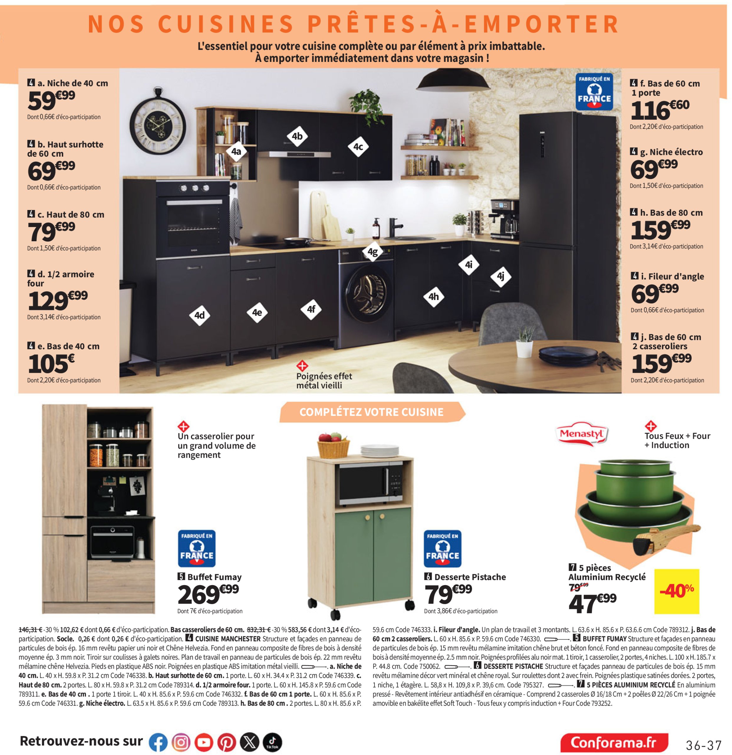 conforama - Catalogue Conforama valable du 10/06 au 07/07 - page: 37