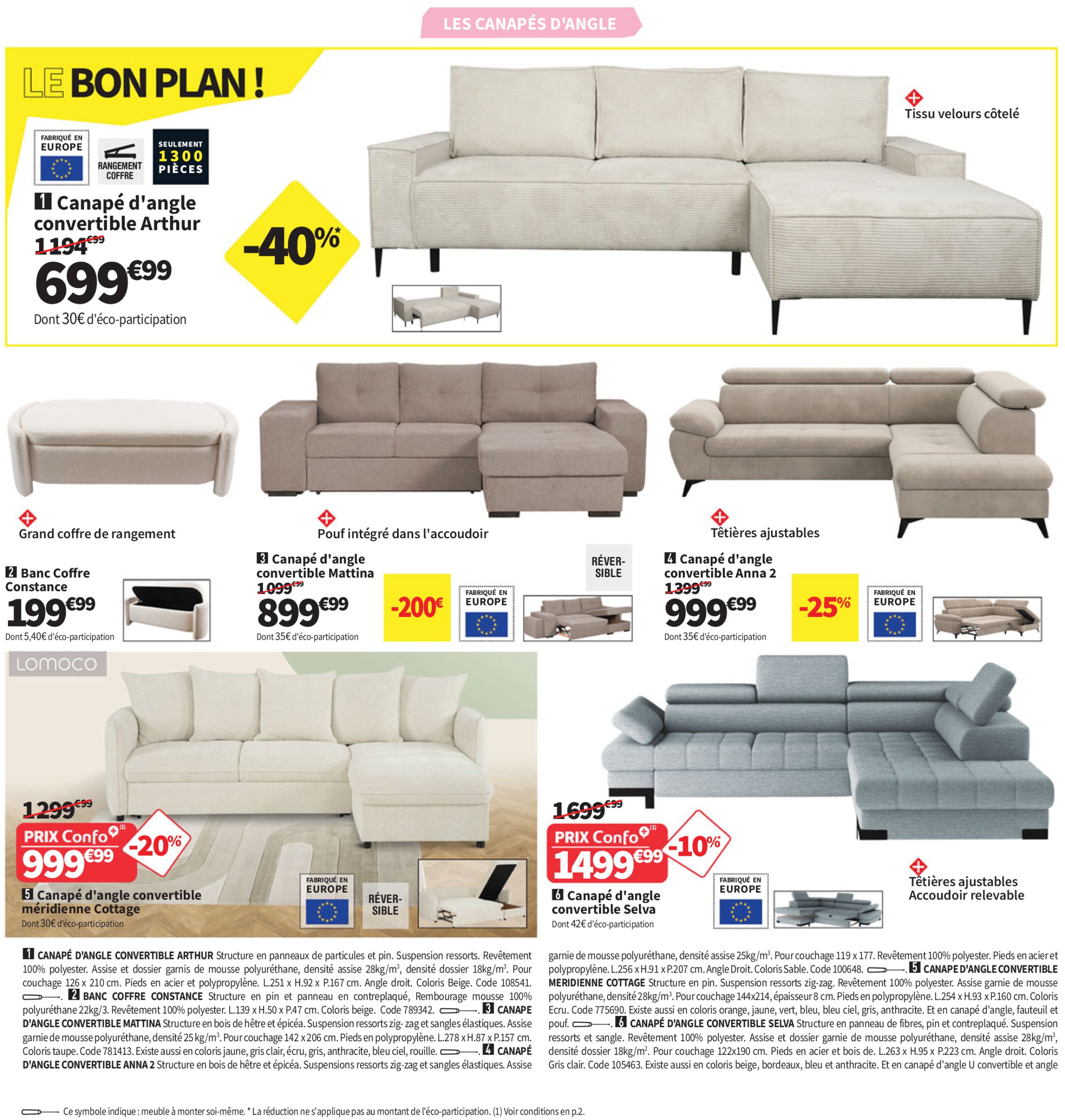 conforama - Catalogue Conforama valable du 10/06 au 07/07 - page: 30