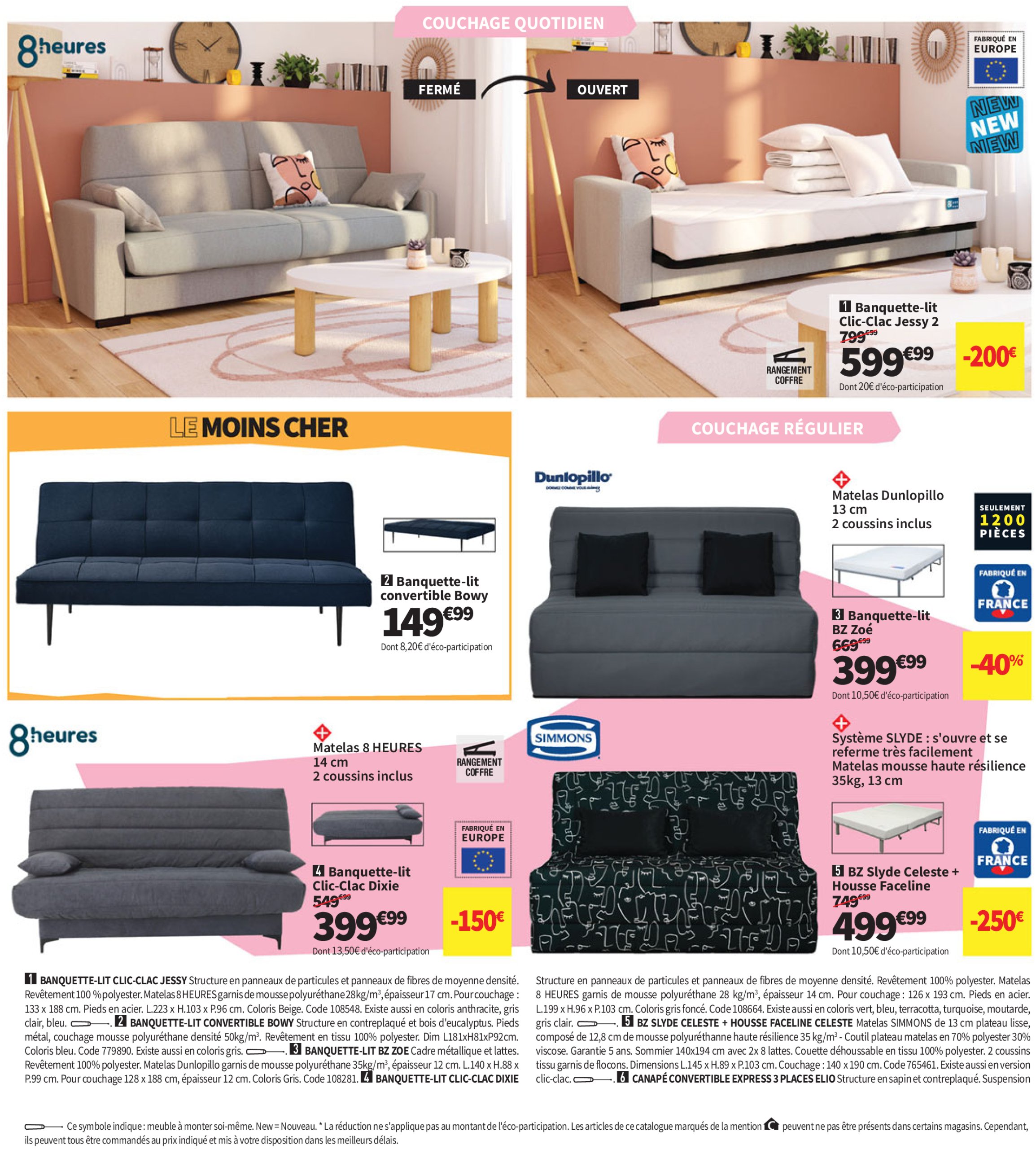 conforama - Catalogue Conforama valable du 10/06 au 07/07 - page: 22
