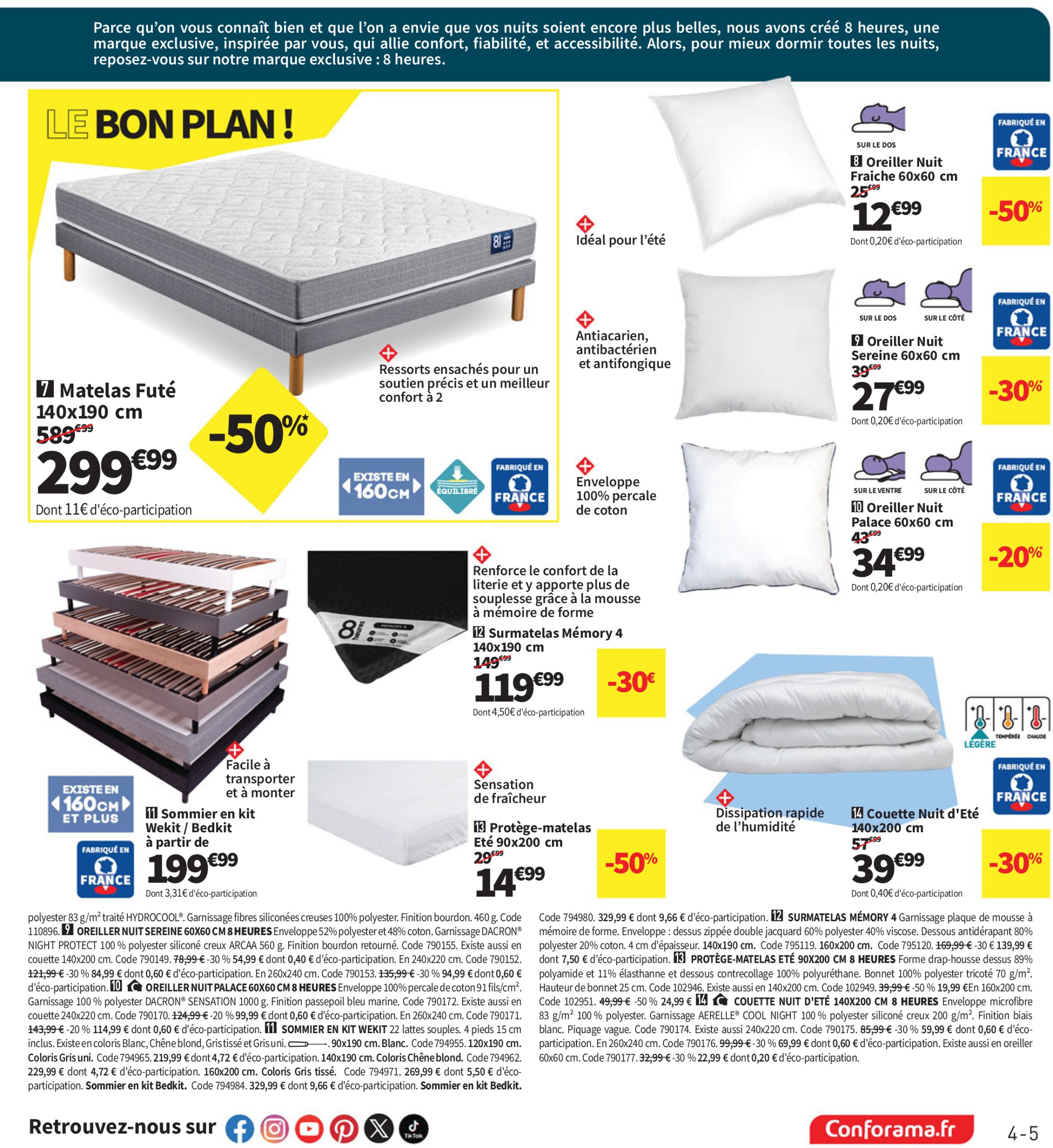 conforama - Catalogue Conforama valable du 10/06 au 07/07 - page: 5