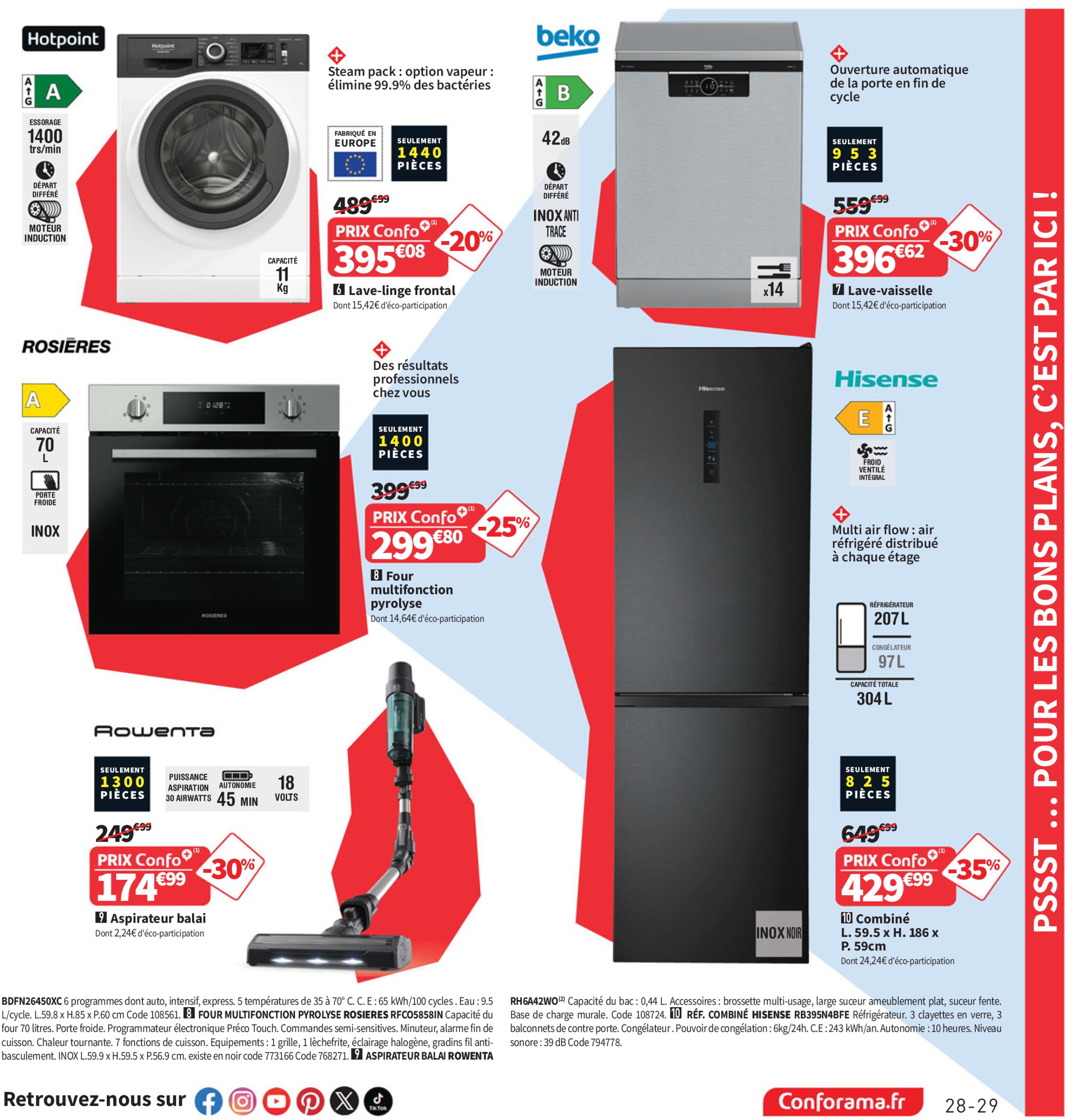 conforama - Catalogue Conforama valable du 10/06 au 07/07 - page: 29