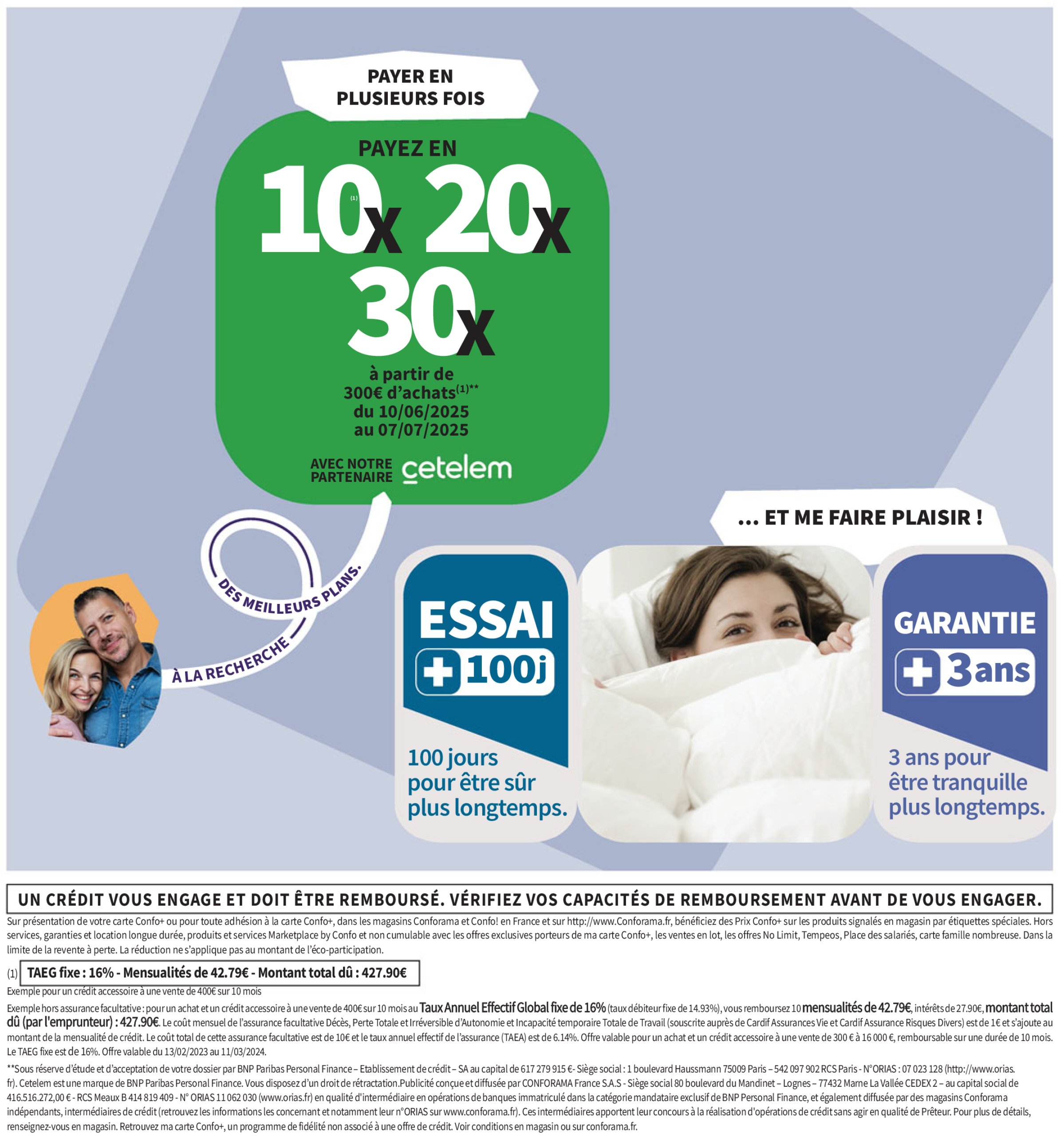 conforama - Catalogue Conforama valable du 10/06 au 07/07 - page: 2