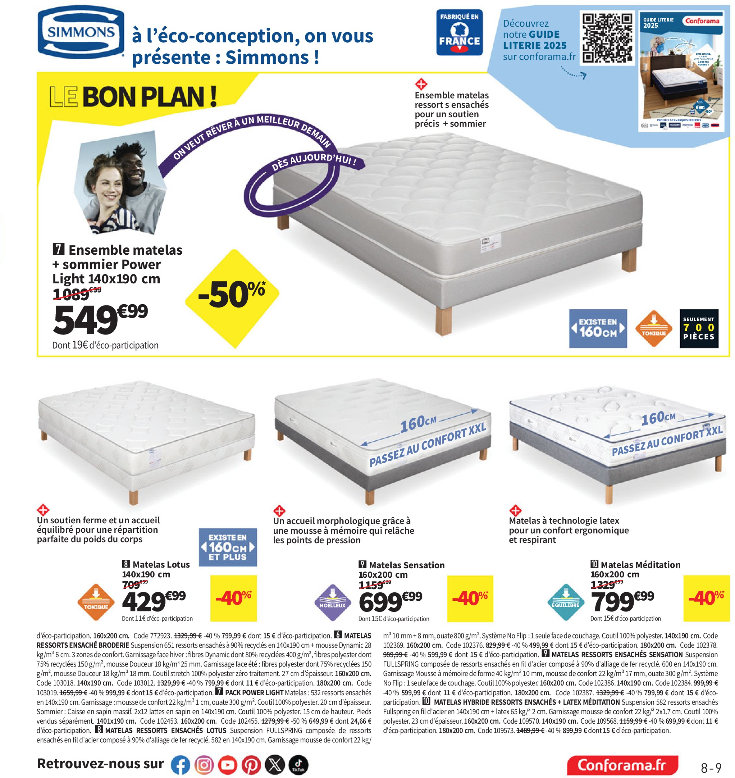conforama - Catalogue Conforama valable du 10/06 au 07/07 - page: 9