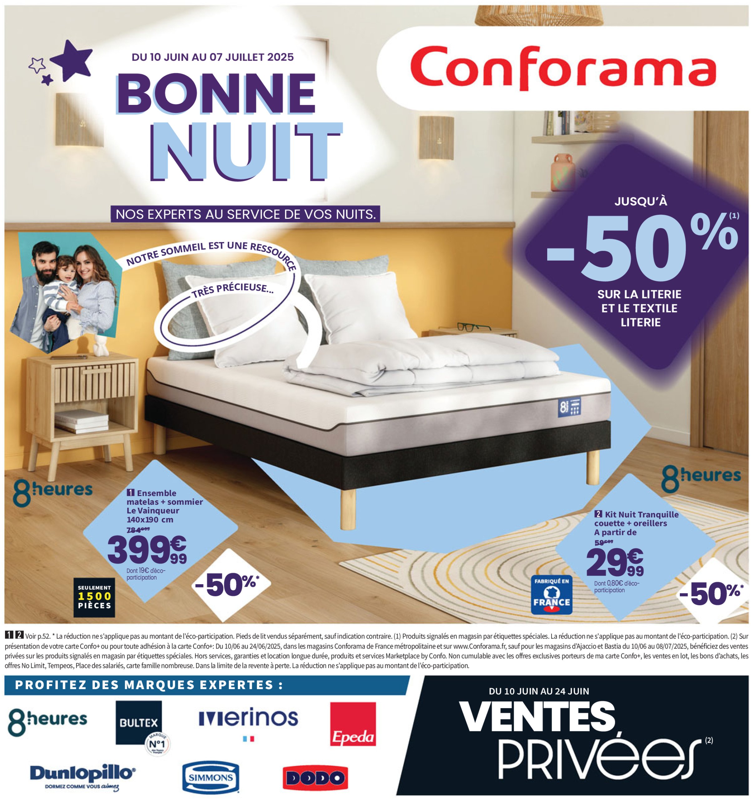 conforama - Catalogue Conforama valable du 10/06 au 07/07 - page: 1