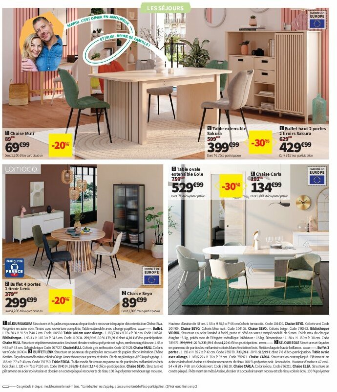 conforama - Catalogue Conforama valable du 29/07 au 25/08 - page: 22
