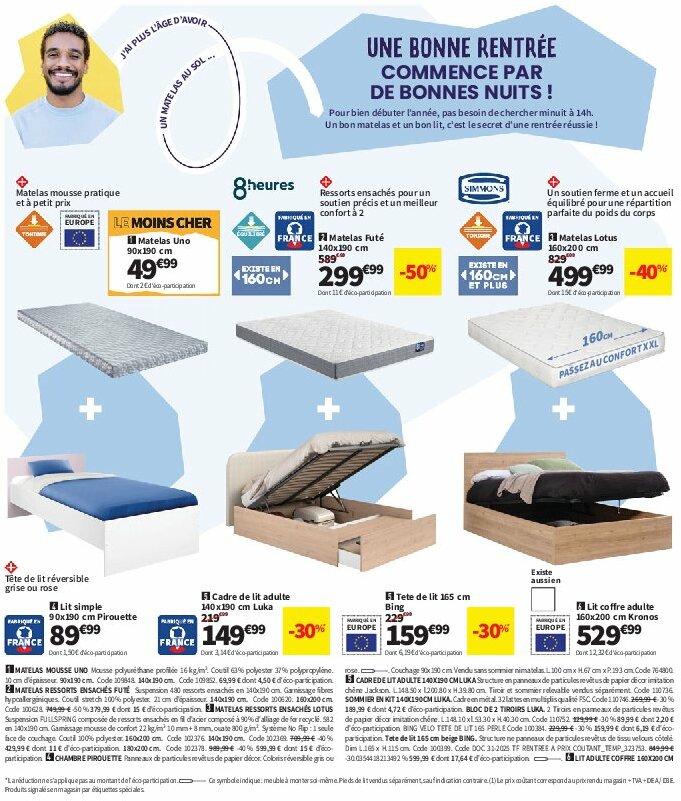 conforama - Catalogue Conforama valable du 29/07 au 25/08 - page: 12