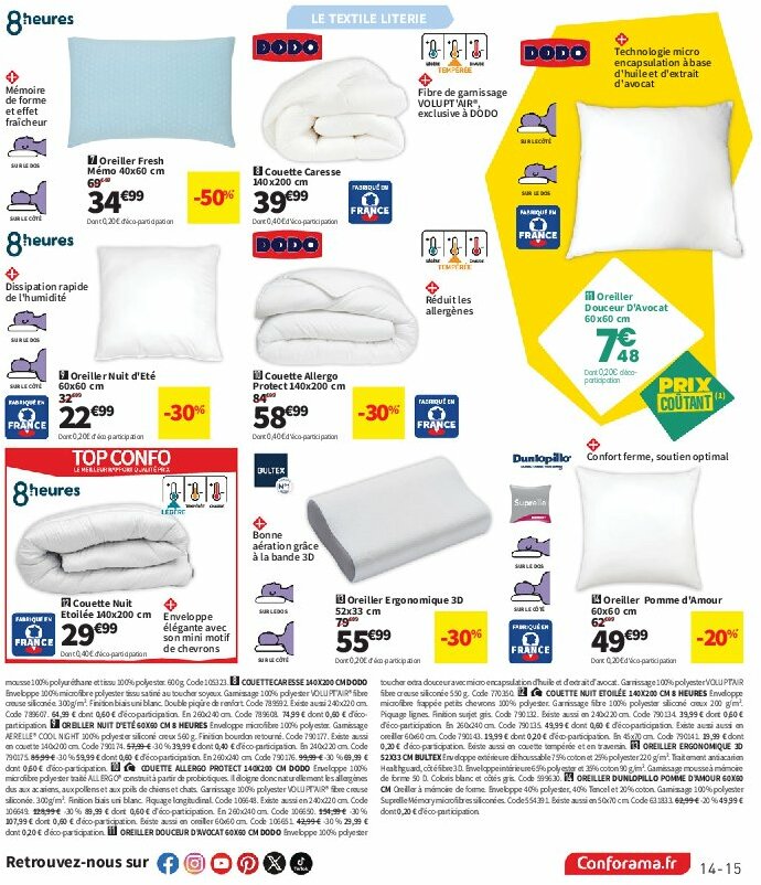 conforama - Catalogue Conforama valable du 29/07 au 25/08 - page: 15