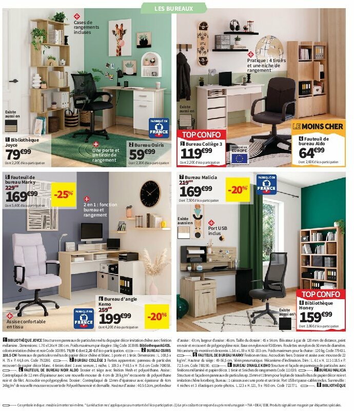 conforama - Catalogue Conforama valable du 29/07 au 25/08 - page: 4