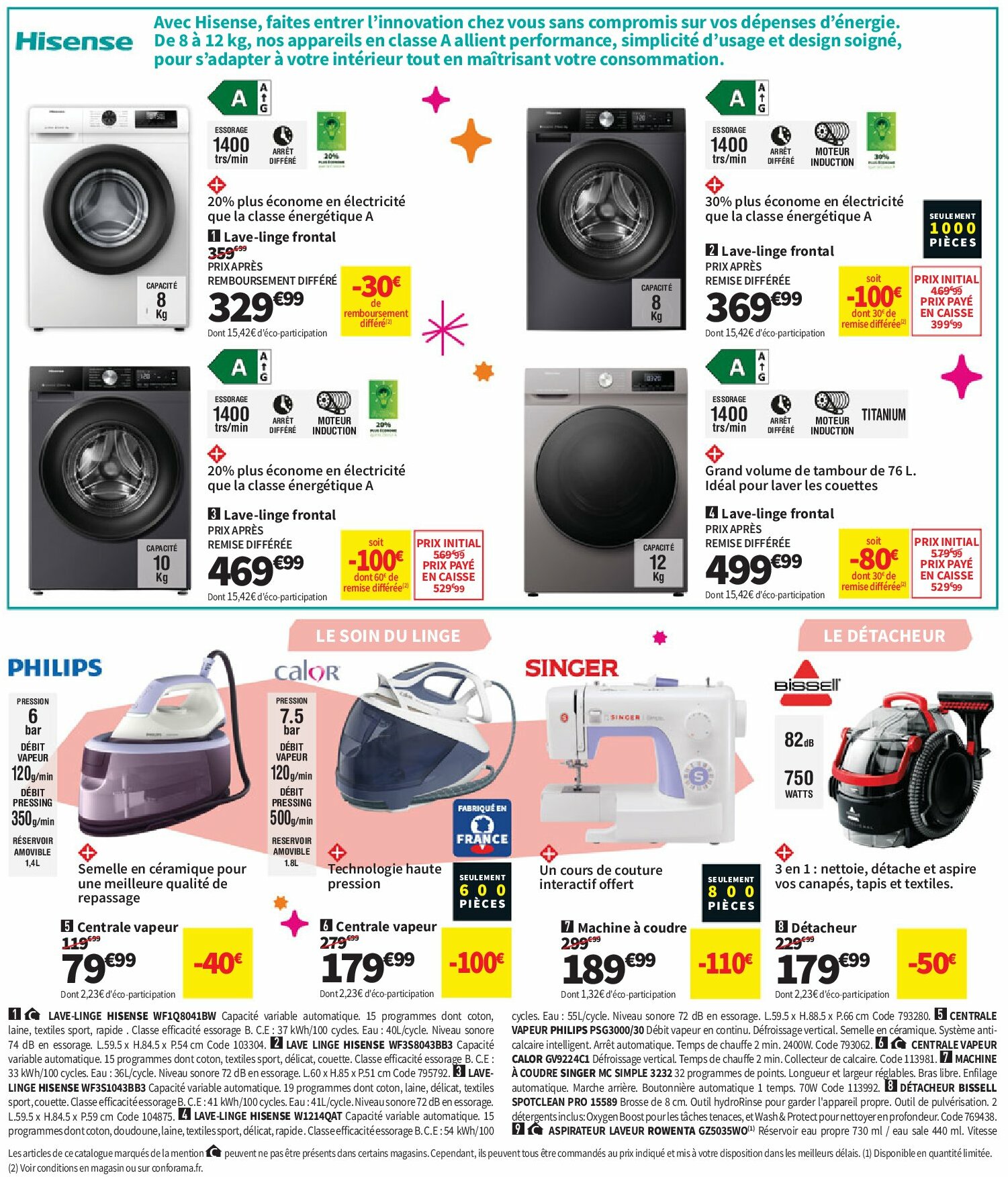 conforama - Catalogue Conforama valable du 26/08 au 29/09 - page: 40