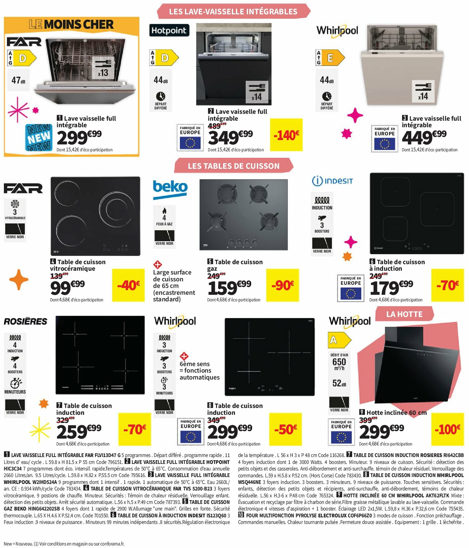 conforama - Catalogue Conforama valable du 26/08 au 29/09 - page: 34