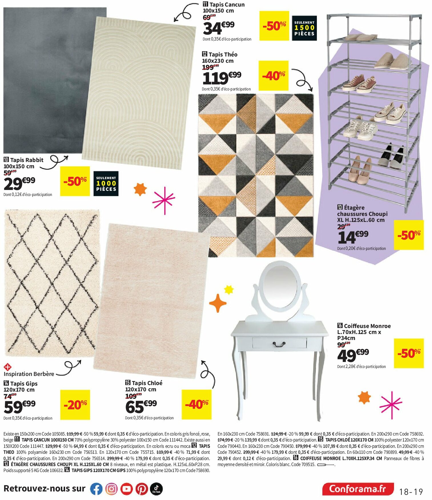 conforama - Catalogue Conforama valable du 26/08 au 29/09 - page: 19