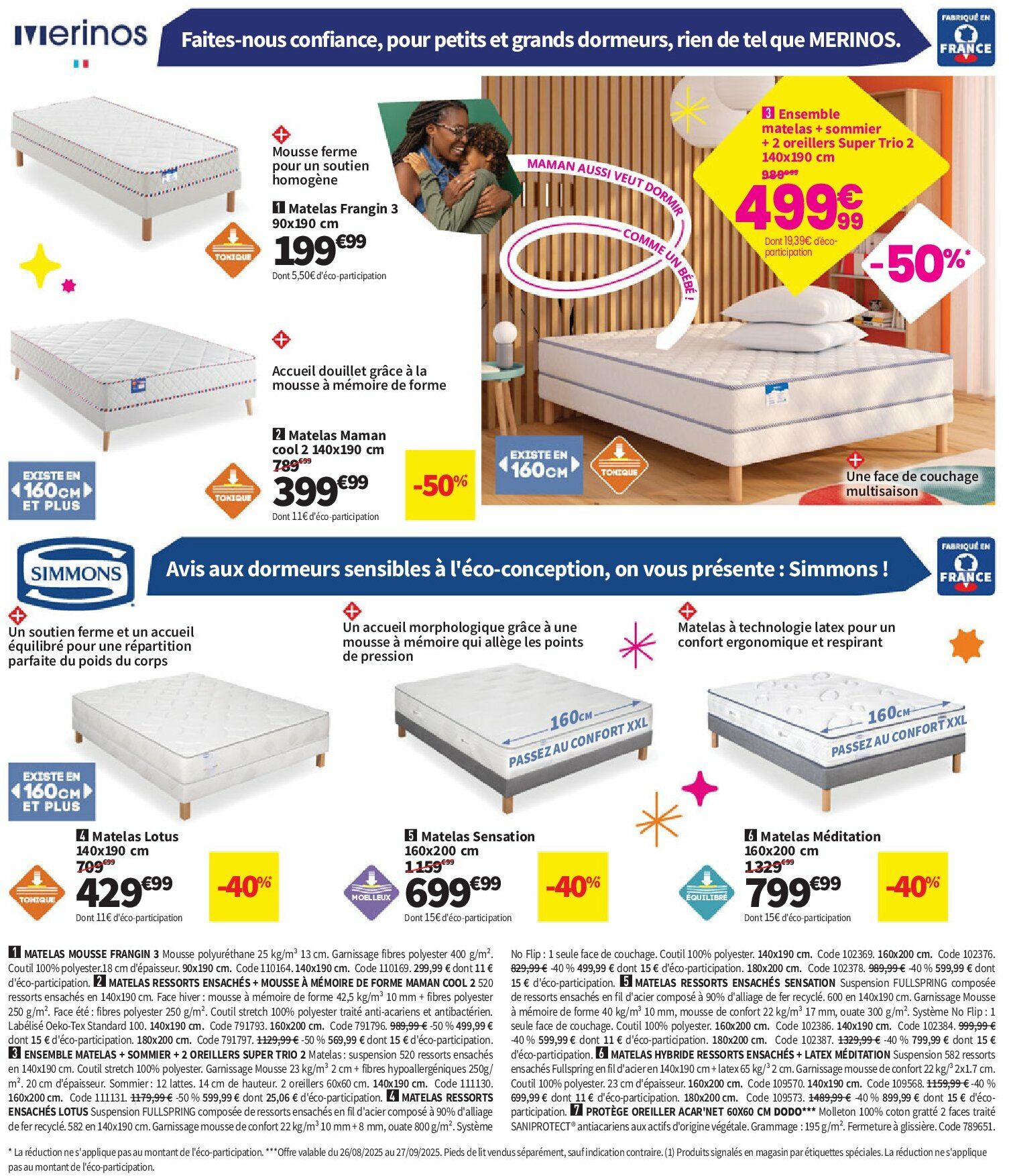 conforama - Catalogue Conforama valable du 26/08 au 29/09 - page: 22