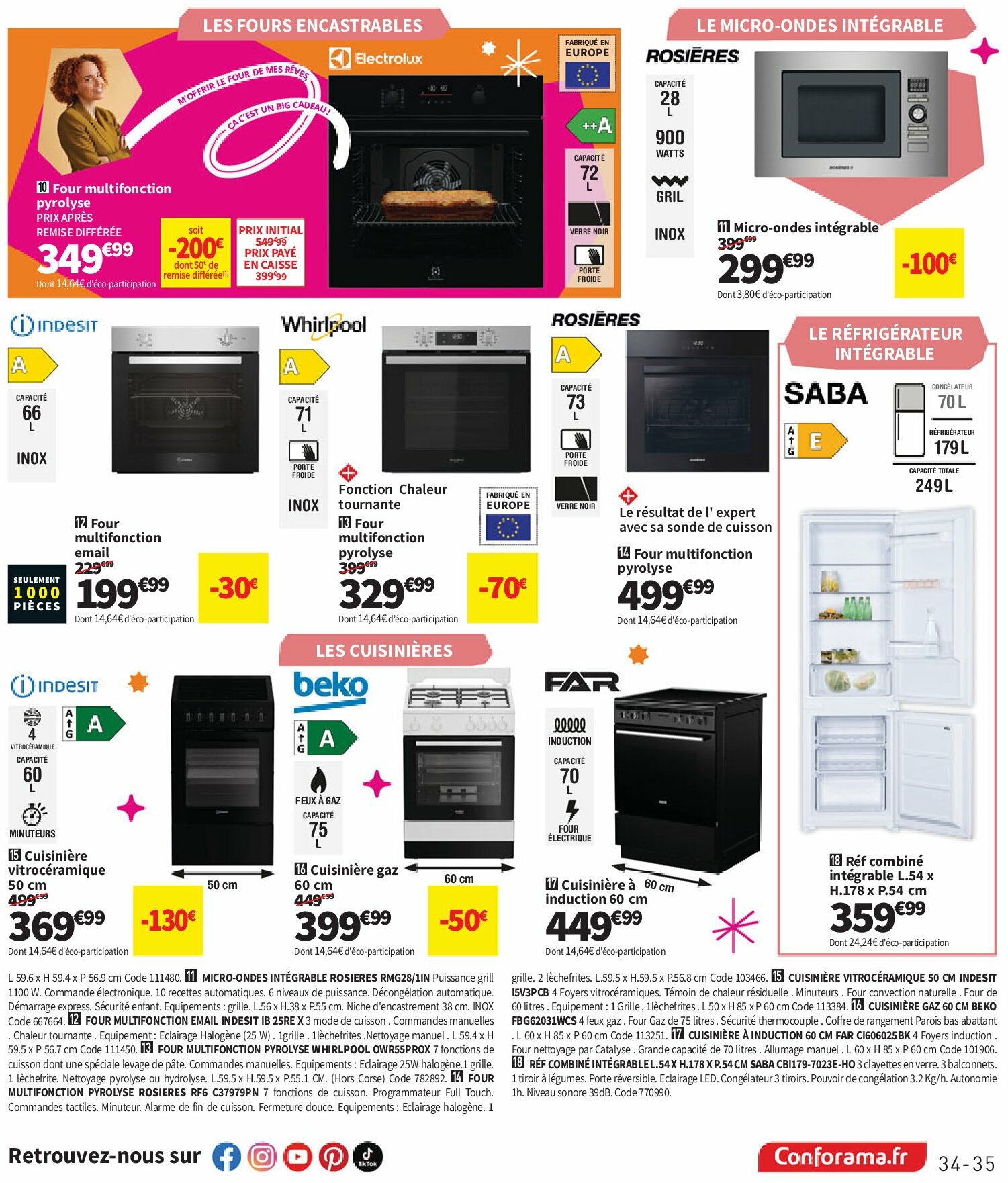 conforama - Catalogue Conforama valable du 26/08 au 29/09 - page: 35