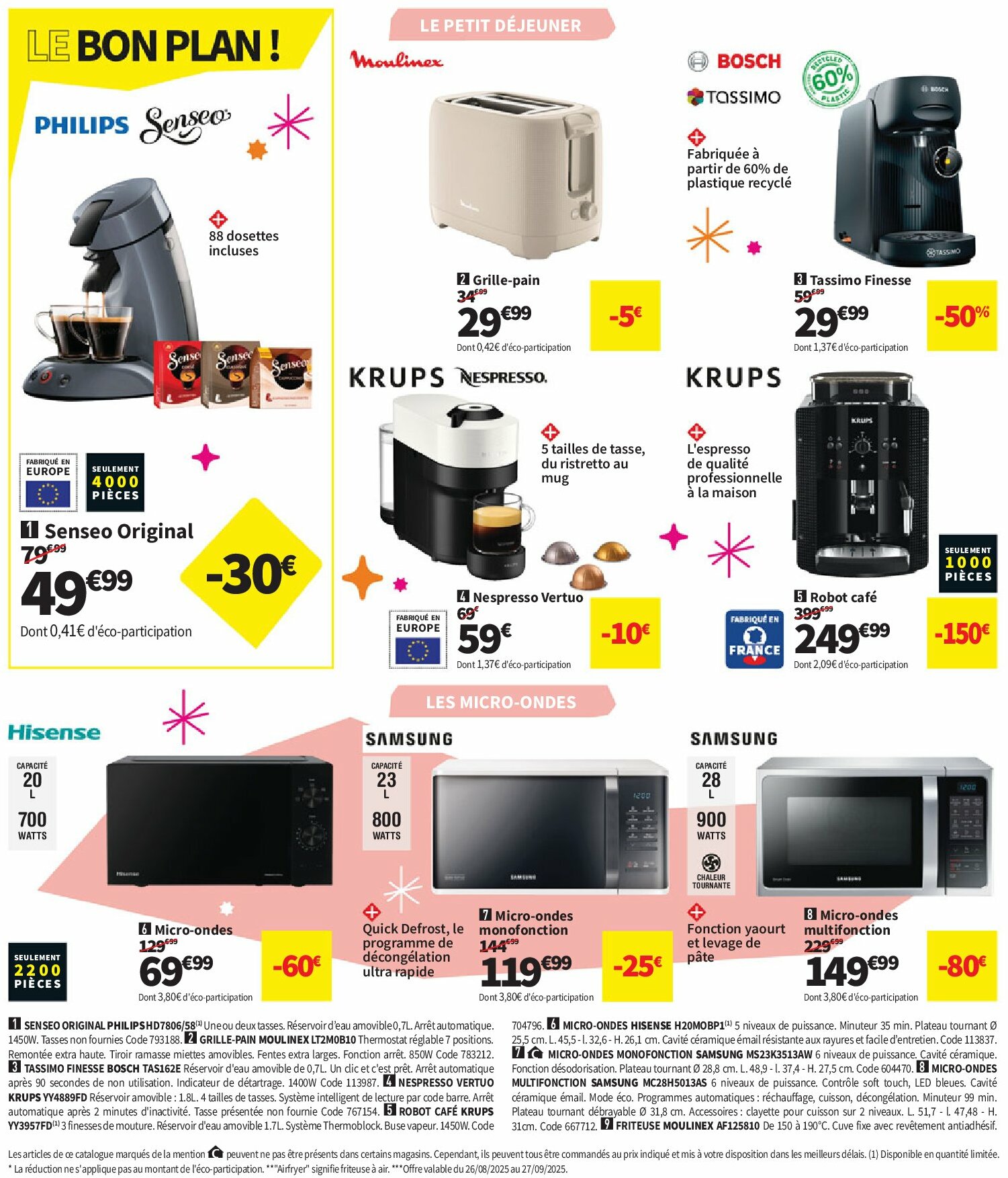 conforama - Catalogue Conforama valable du 26/08 au 29/09 - page: 42