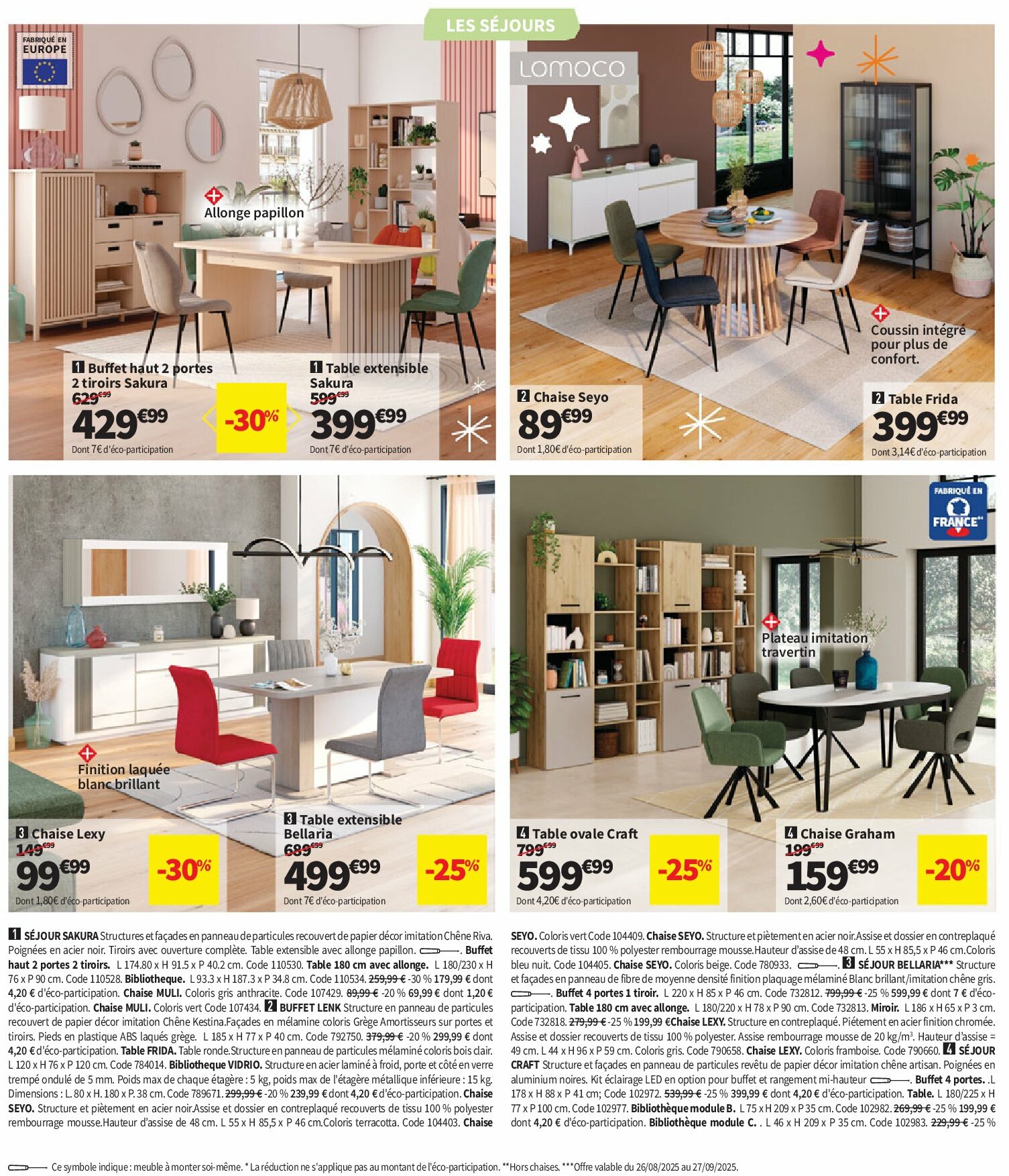 conforama - Catalogue Conforama valable du 26/08 au 29/09 - page: 16