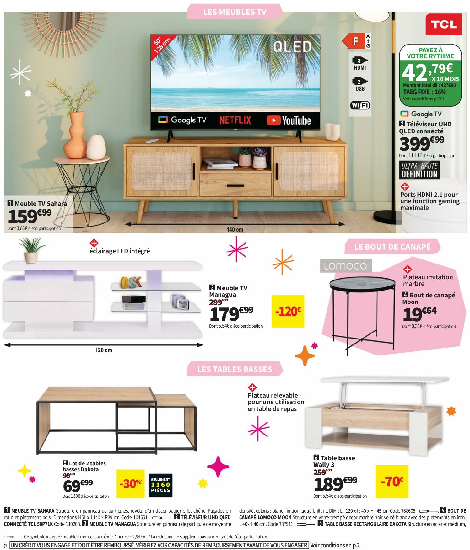 conforama - Catalogue Conforama valable du 26/08 au 29/09 - page: 12