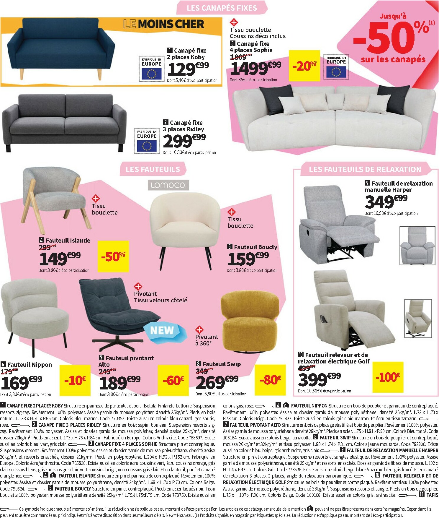 conforama - Catalogue Conforama valable du 30/09 au 27/10 - page: 10