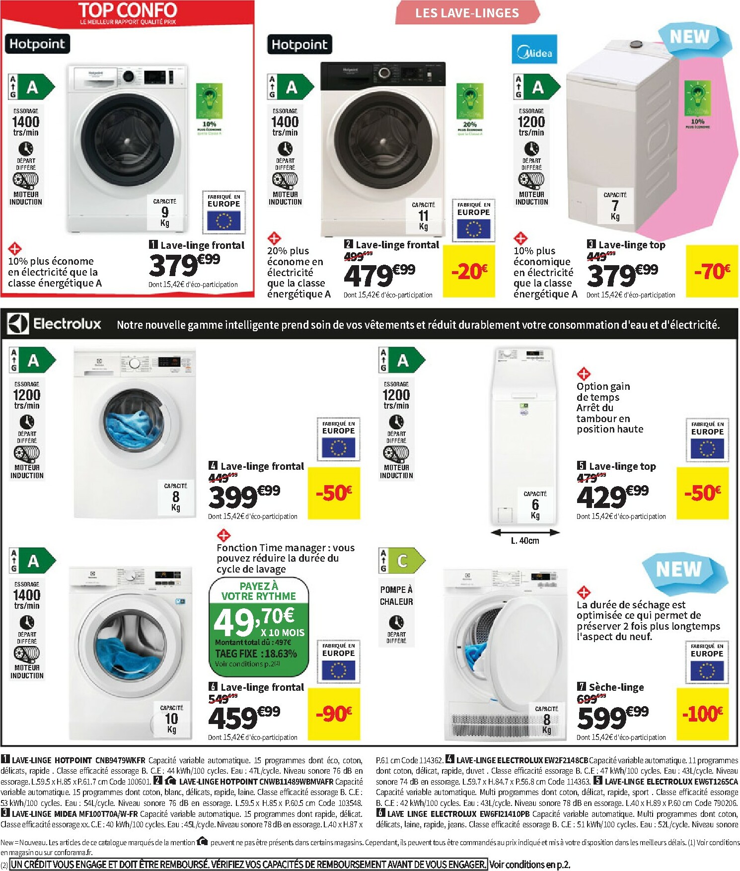 conforama - Catalogue Conforama valable du 30/09 au 27/10 - page: 42