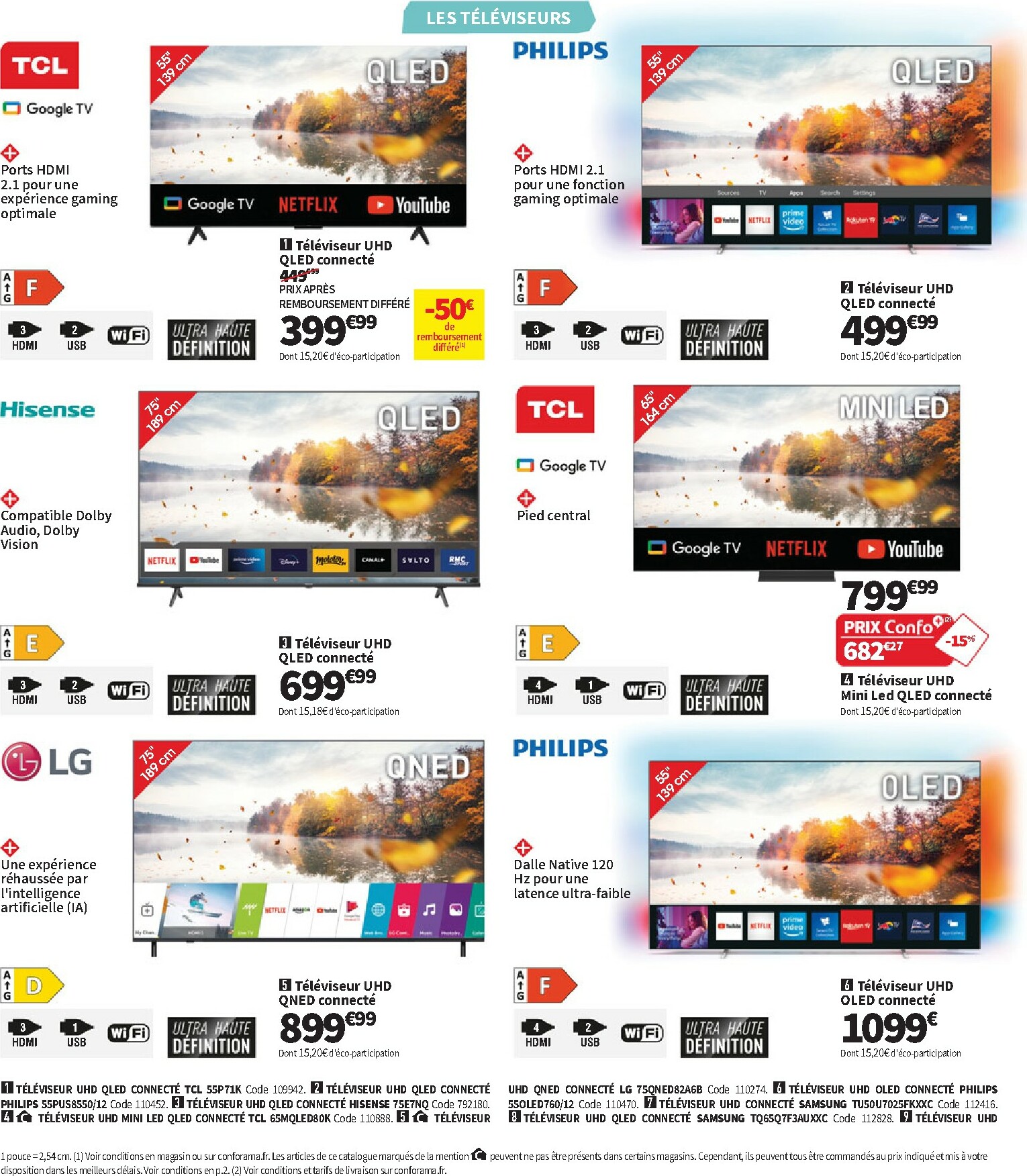 conforama - Catalogue Conforama valable du 30/09 au 27/10 - page: 48