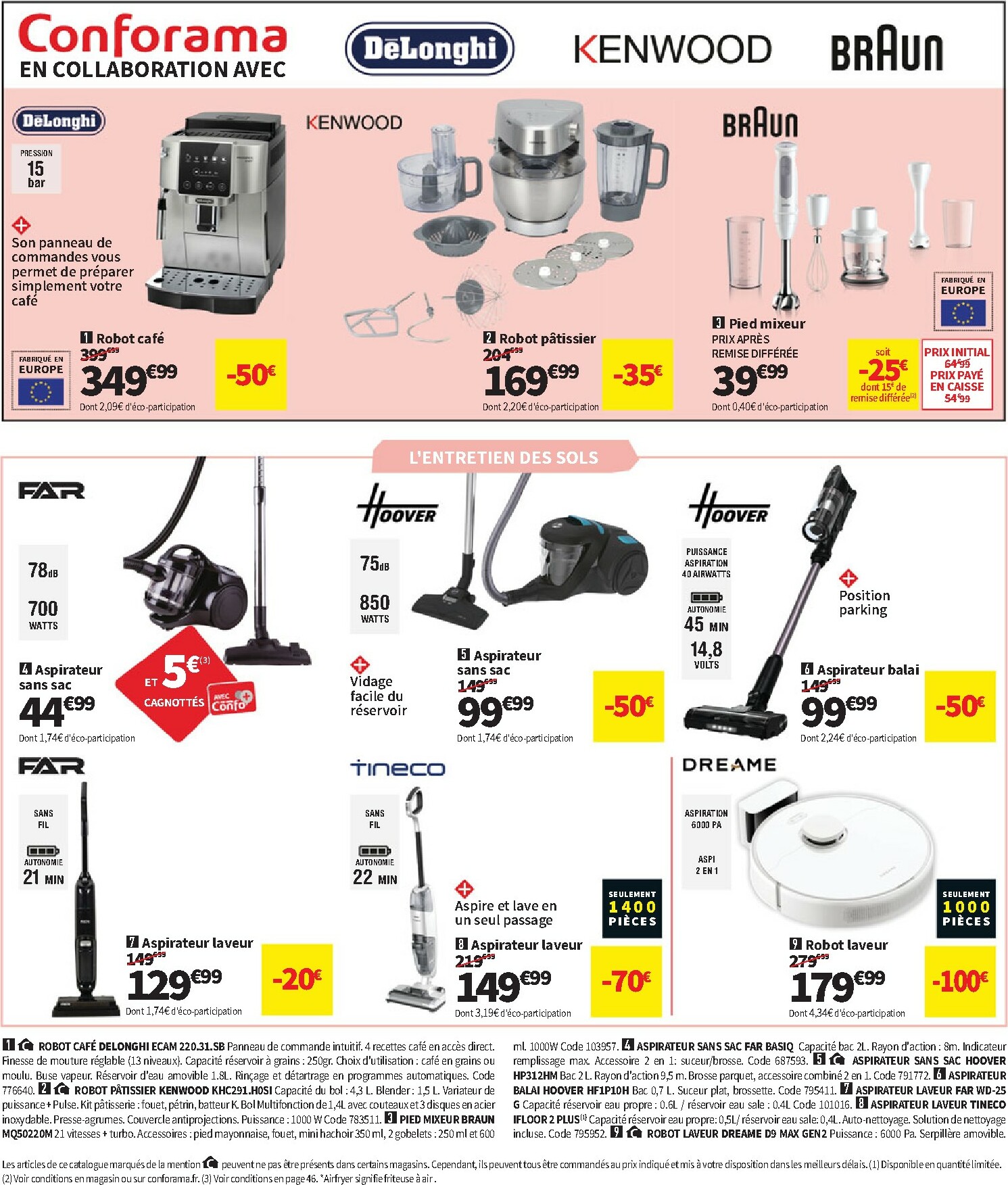 conforama - Catalogue Conforama valable du 30/09 au 27/10 - page: 44