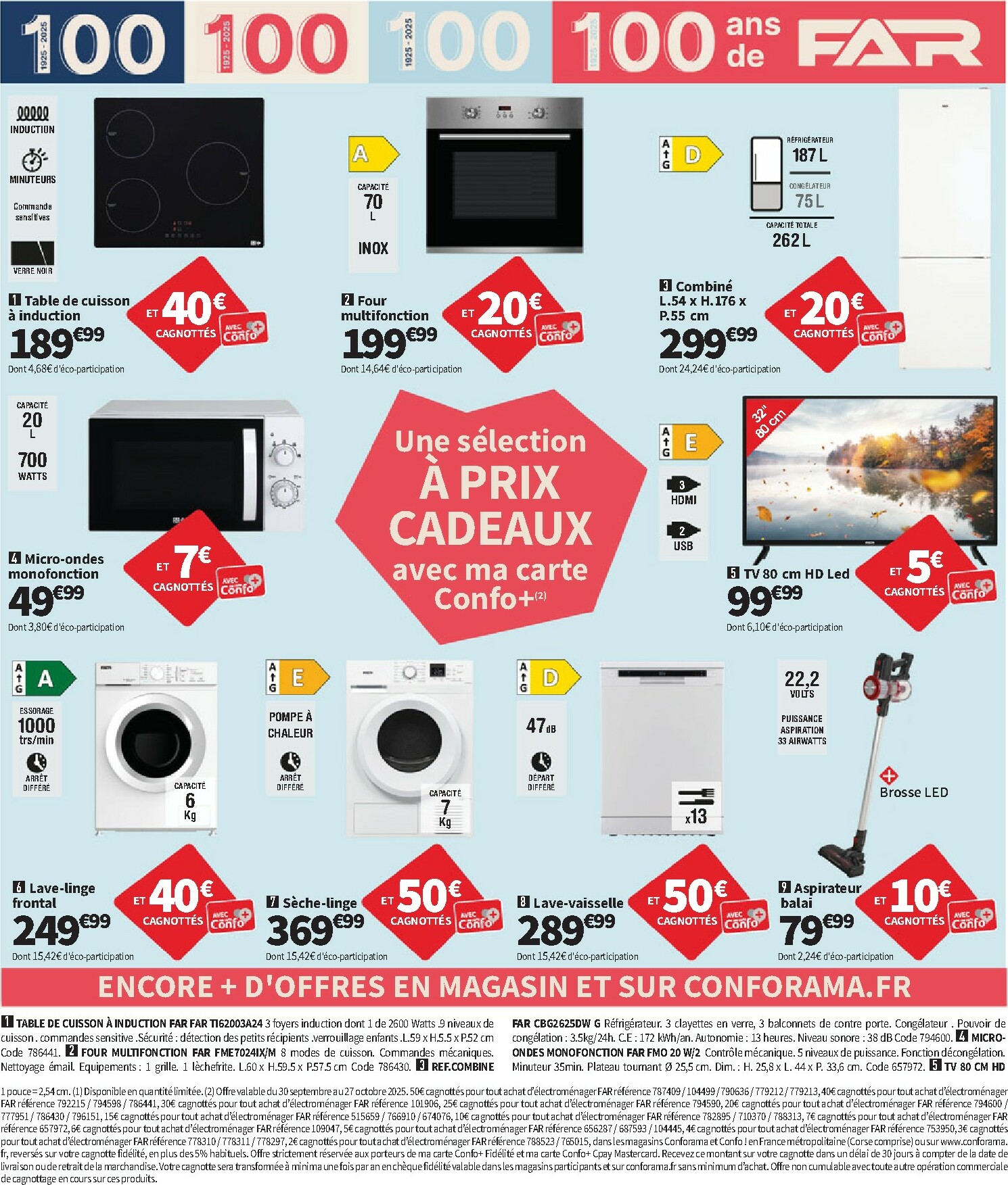 conforama - Catalogue Conforama valable du 30/09 au 27/10 - page: 46