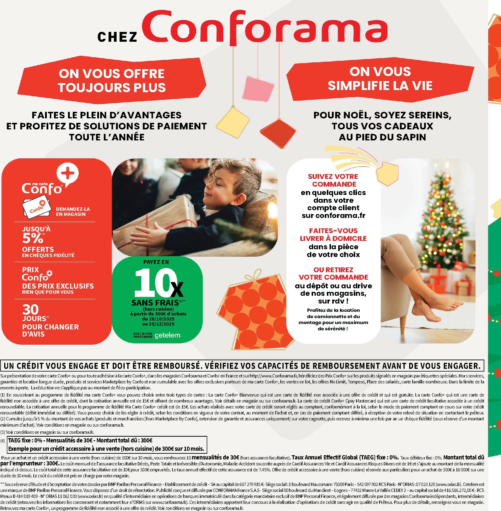 conforama - Catalogue Conforama valable du 28/10 au 25/12 - page: 2