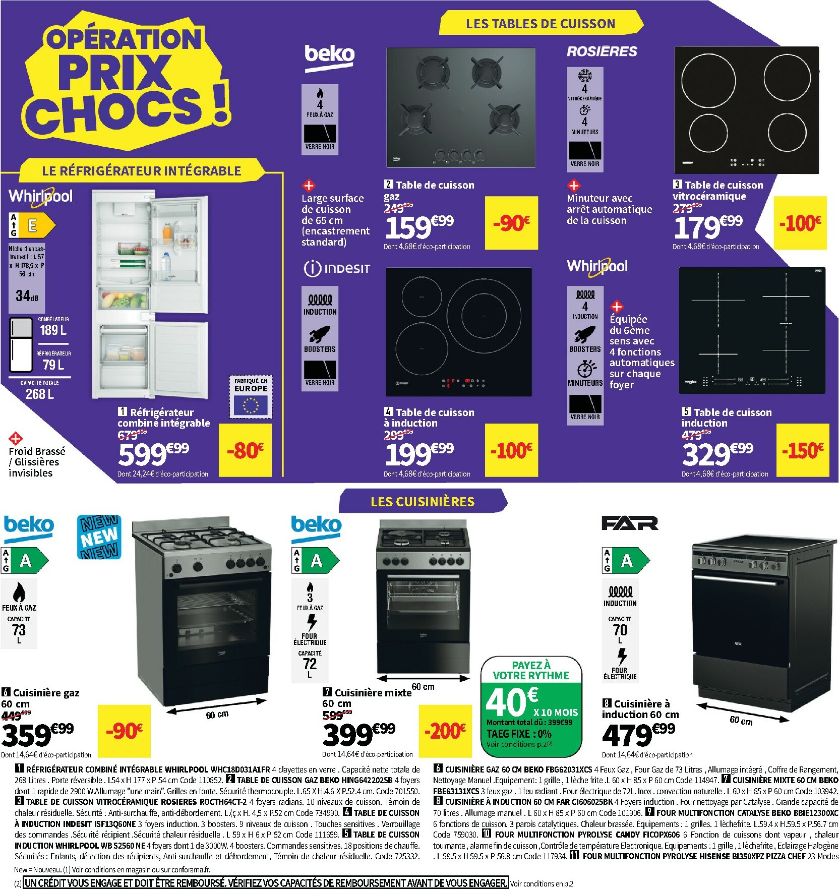 conforama - Catalogue Conforama valable du 28/10 au 25/12 - page: 44