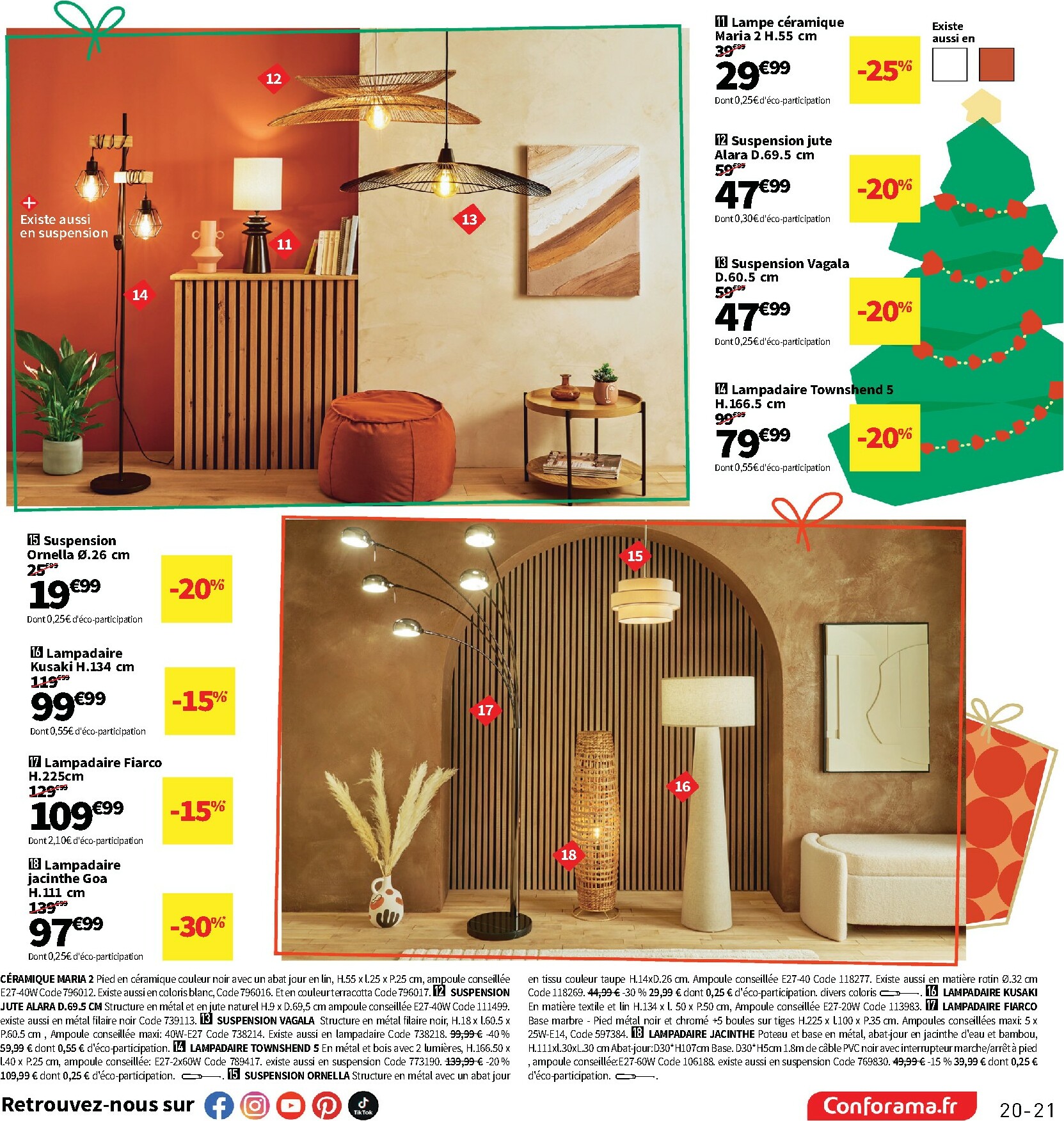 conforama - Catalogue Conforama valable du 28/10 au 25/12 - page: 21