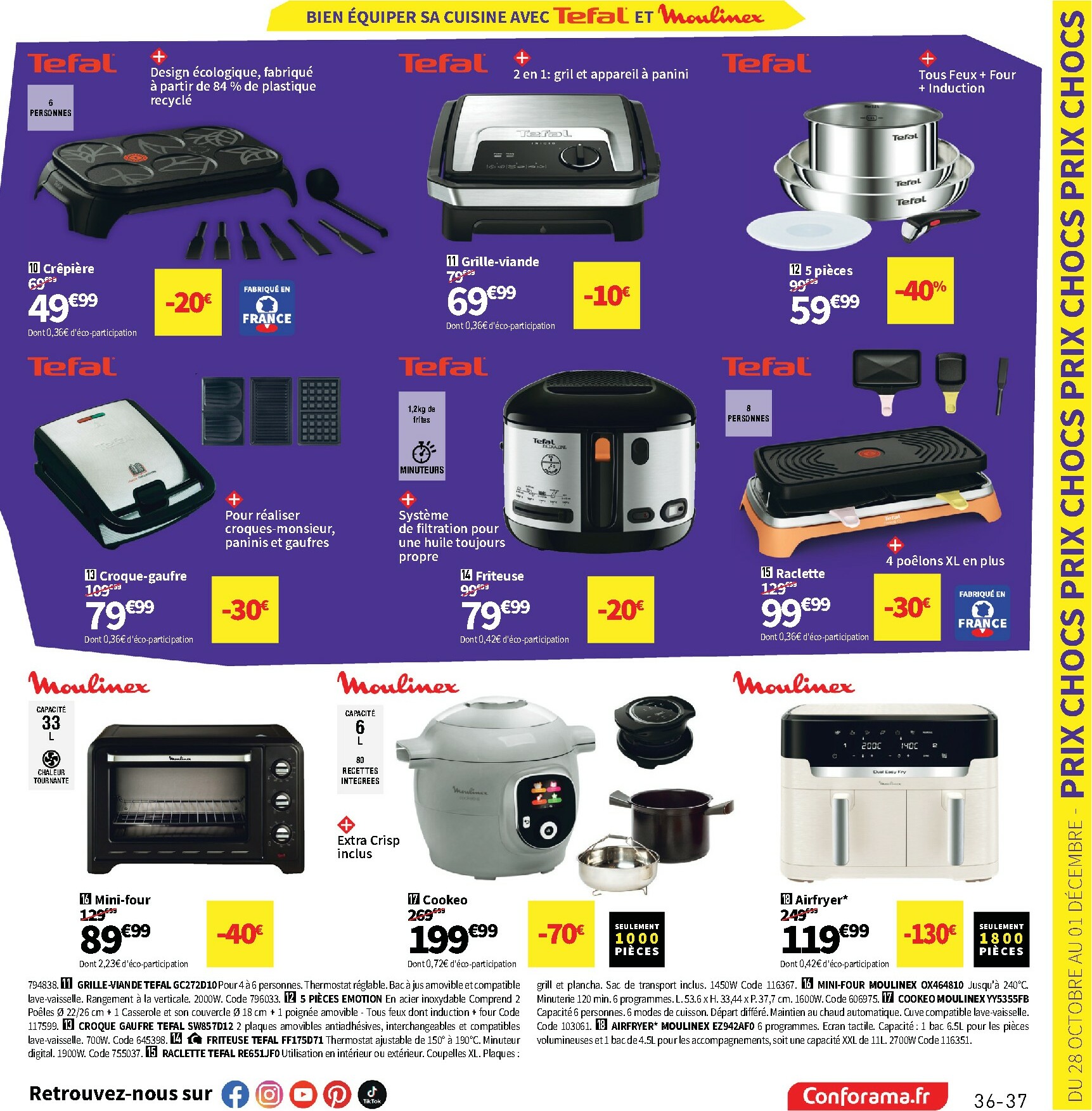 conforama - Catalogue Conforama valable du 28/10 au 25/12 - page: 37
