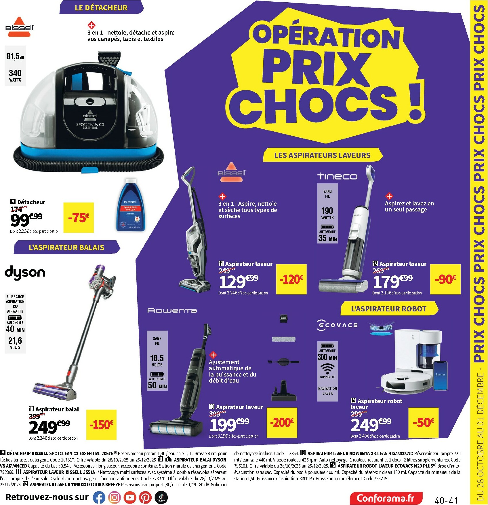 conforama - Catalogue Conforama valable du 28/10 au 25/12 - page: 41