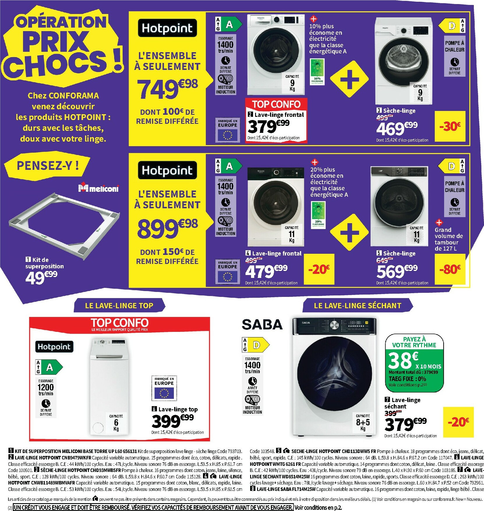 conforama - Catalogue Conforama valable du 28/10 au 25/12 - page: 42