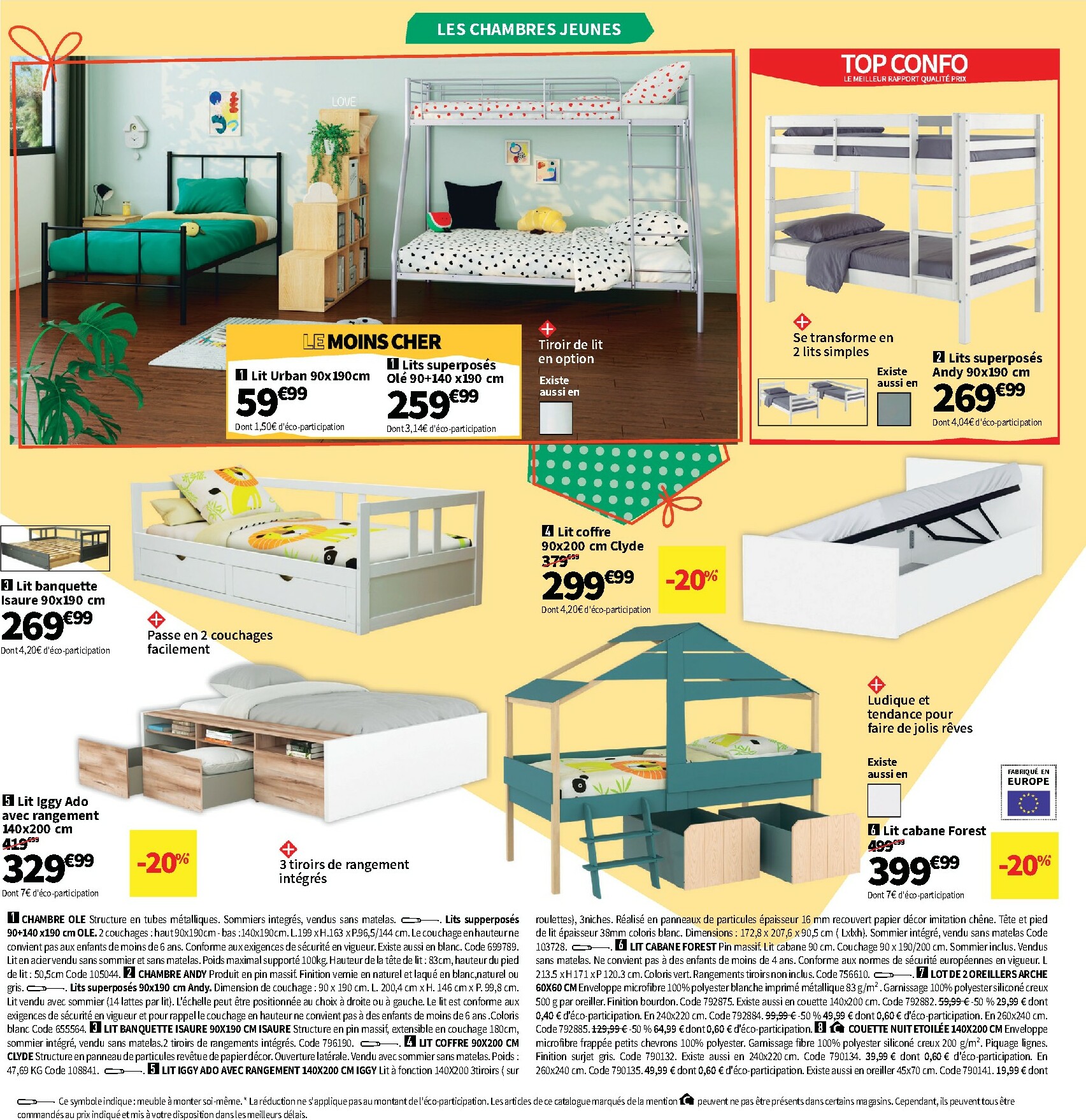 conforama - Catalogue Conforama valable du 28/10 au 25/12 - page: 56