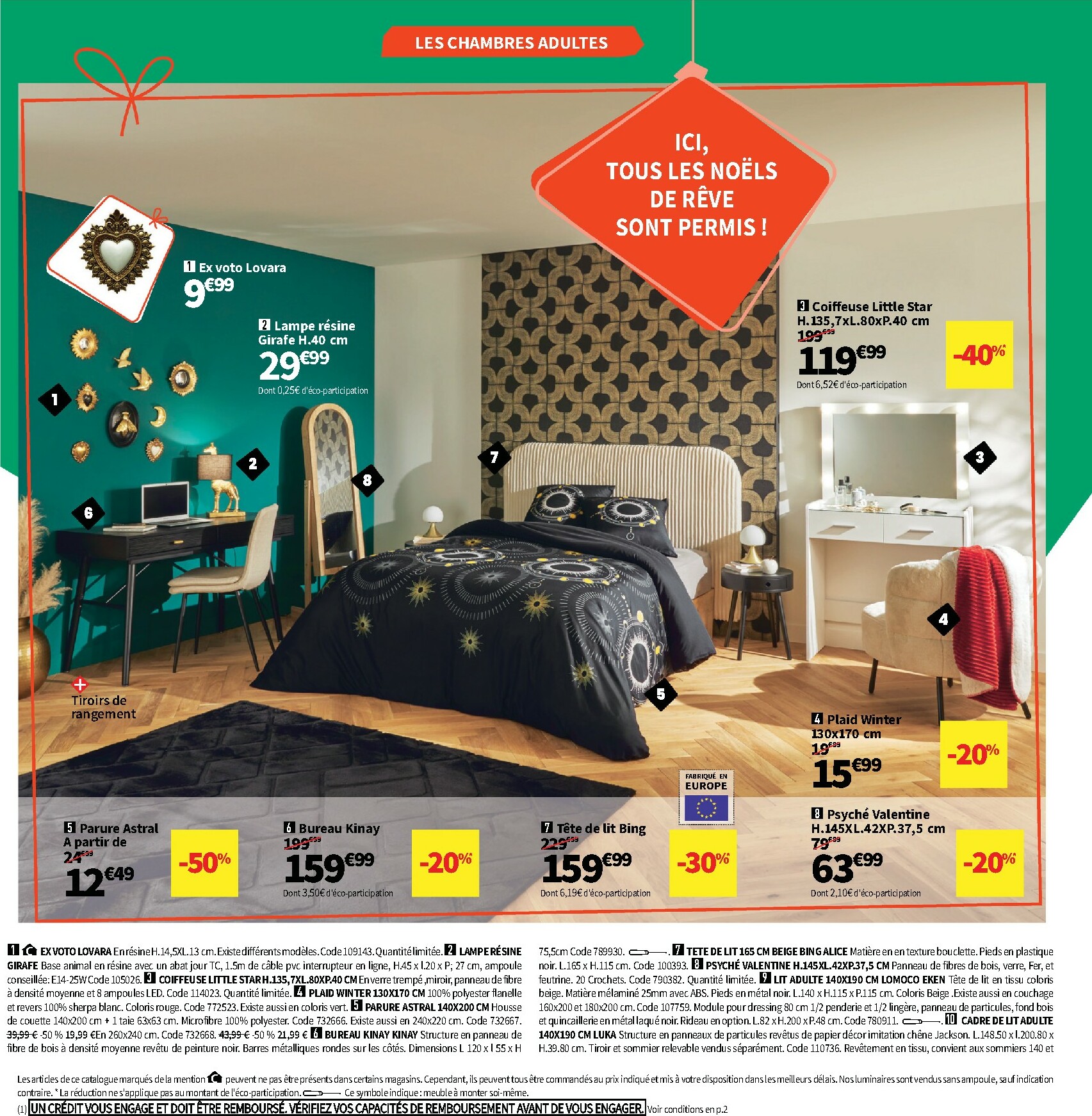 conforama - Catalogue Conforama valable du 28/10 au 25/12 - page: 52