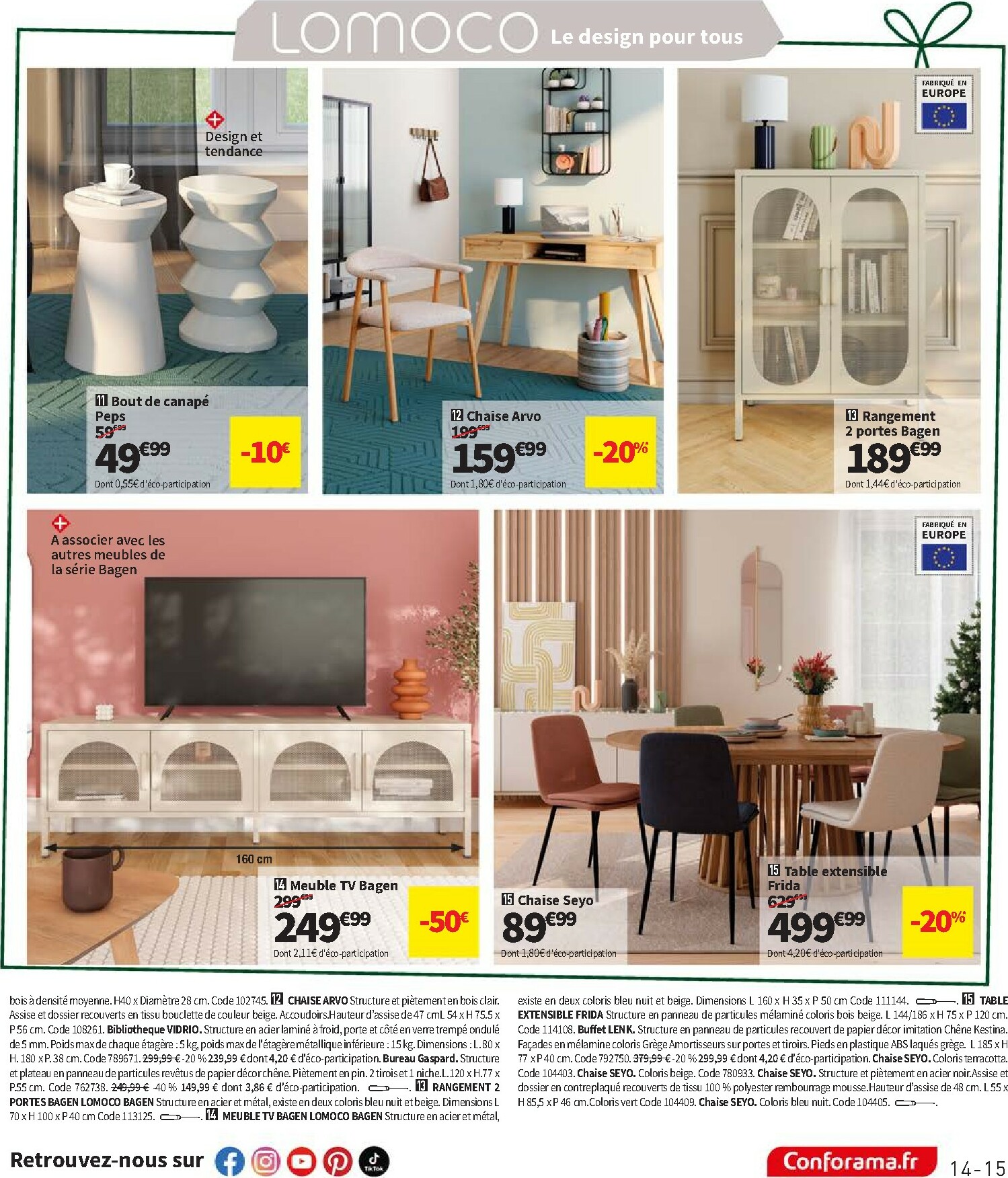 conforama - Catalogue Conforama - Los Promos valable du 02/12 au 25/12 - page: 15