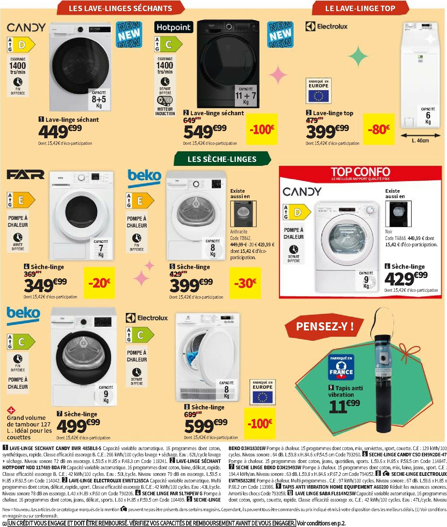 conforama - Catalogue Conforama - Los Promos valable du 02/12 au 25/12 - page: 36