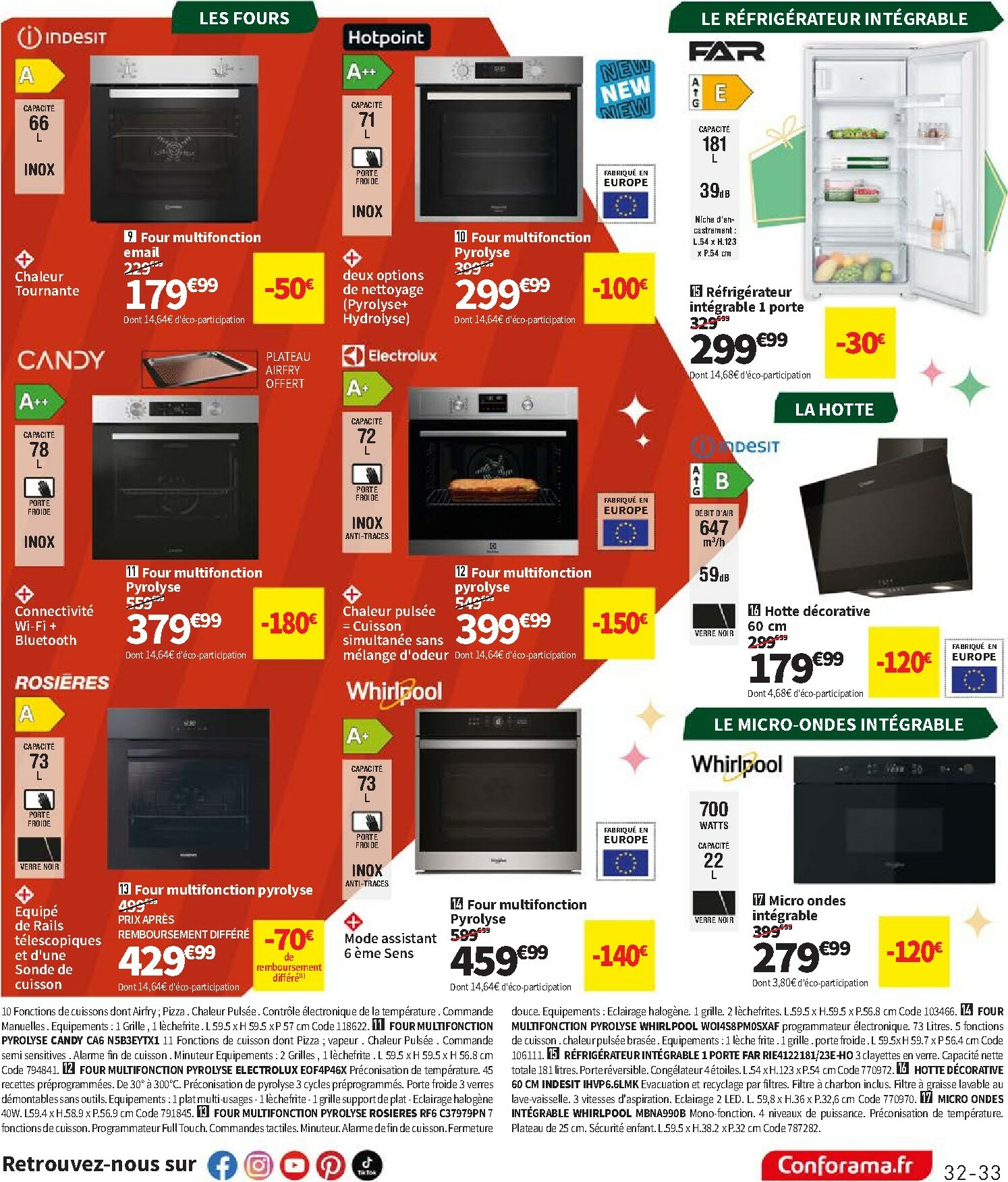 conforama - Catalogue Conforama - Los Promos valable du 02/12 au 25/12 - page: 33