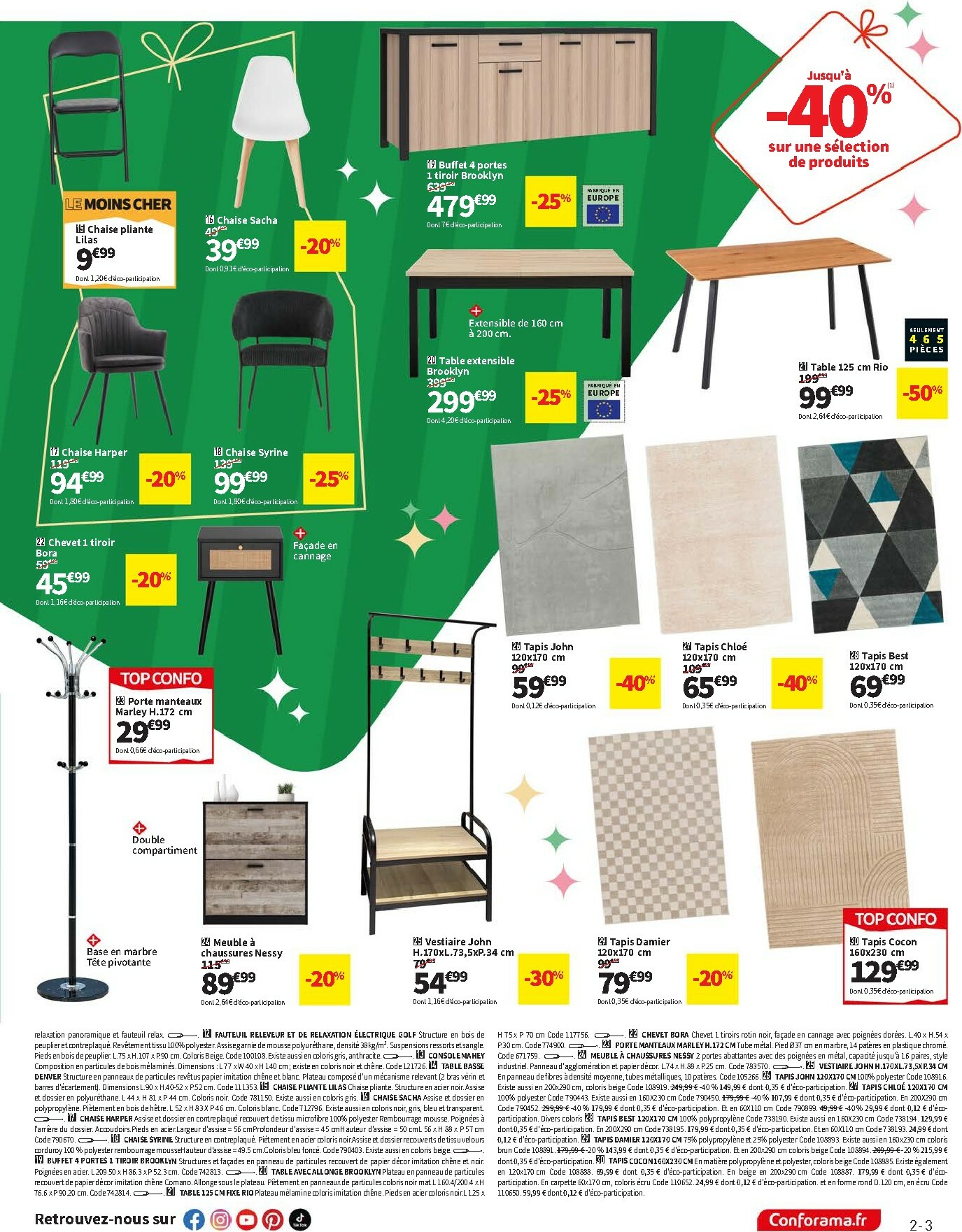 conforama - Catalogue Conforama - Christmas valable du 09/12 au 25/12 - page: 3