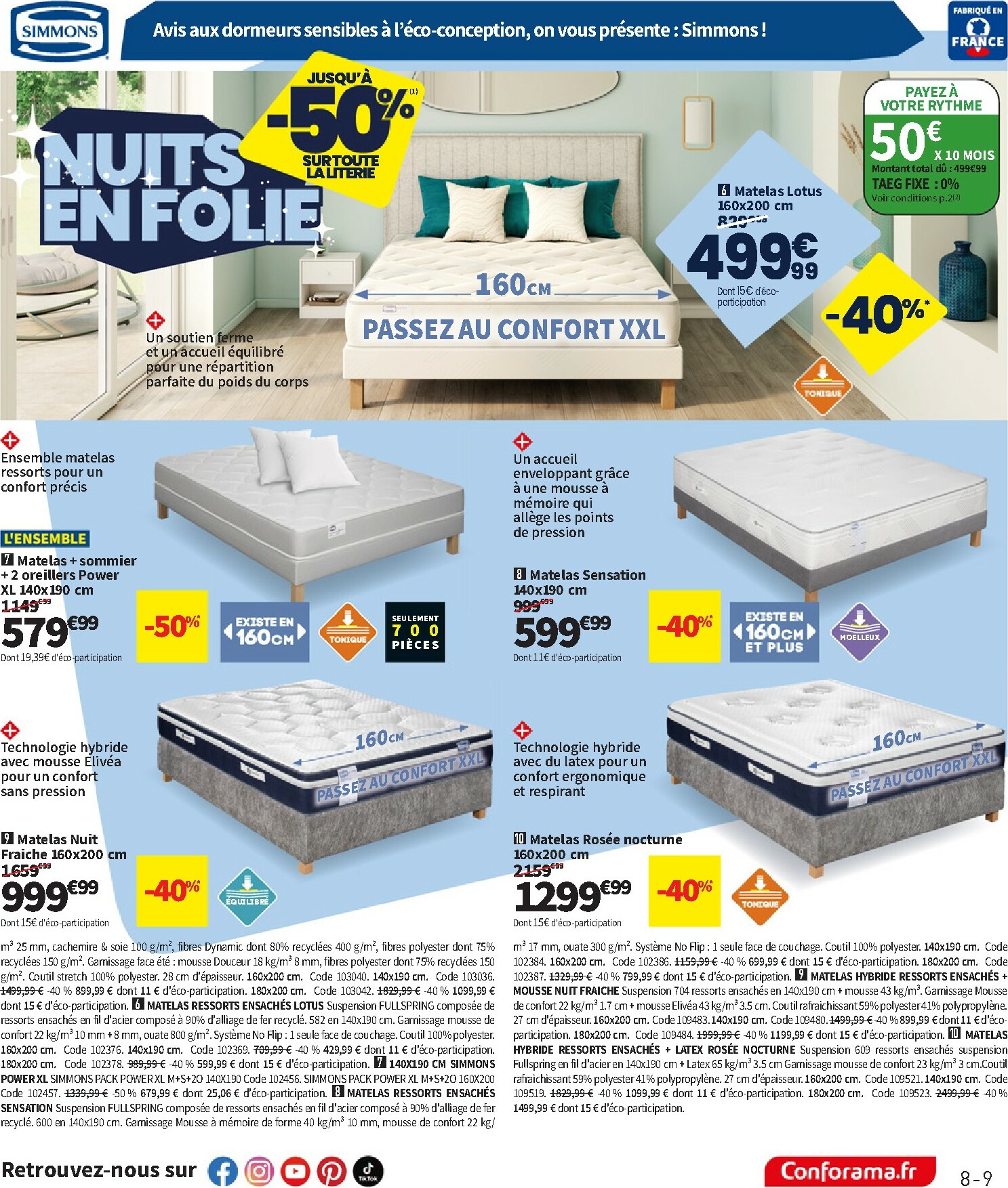 conforama - Catalogue Conforama valable du 23/12 au 26/01 - page: 9