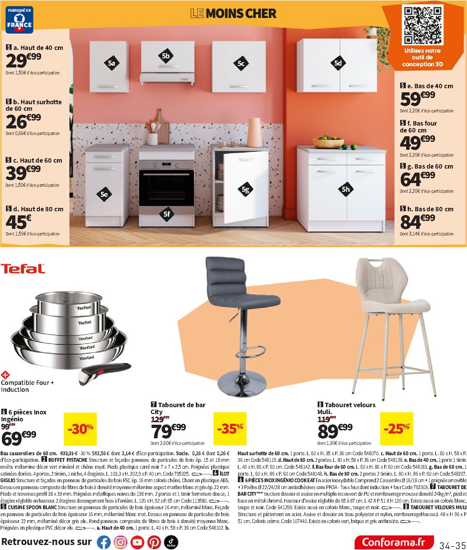 conforama - Catalogue Conforama valable du 23/12 au 26/01 - page: 35